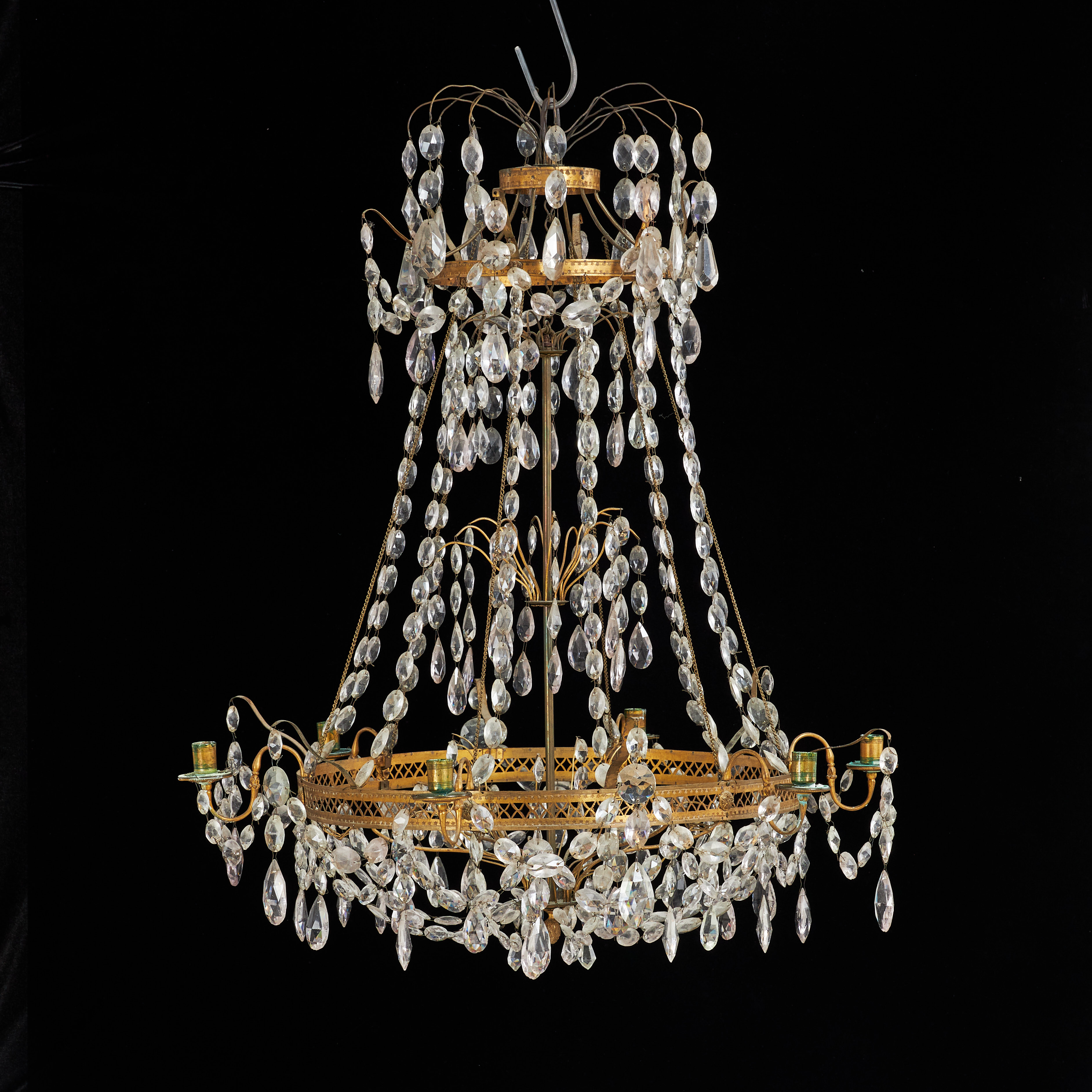 LJUSKRONA, gustaviansk, 17/1800-tal.