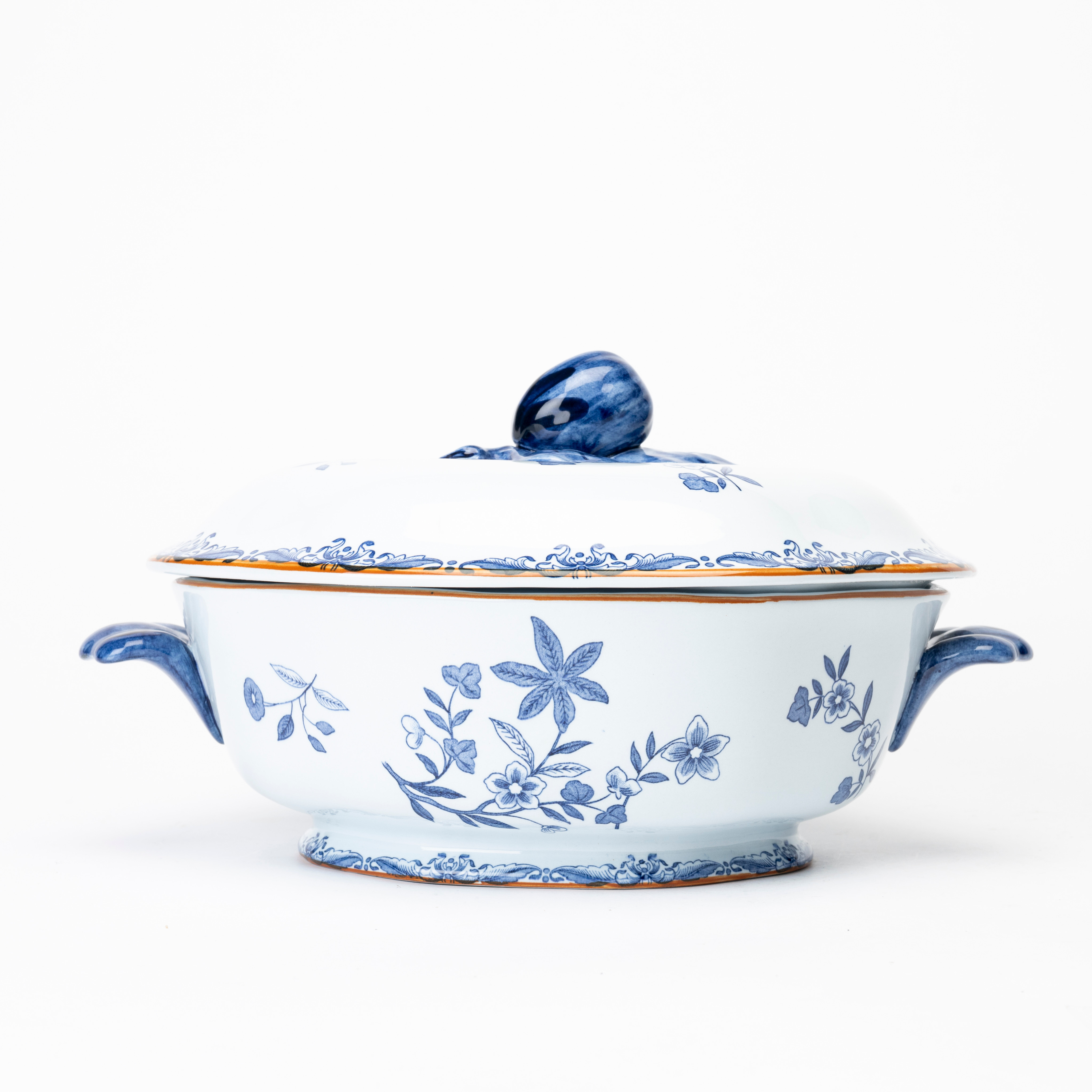 KAROTT med LOCK, porslin, "Ostindia", Rörstrand.