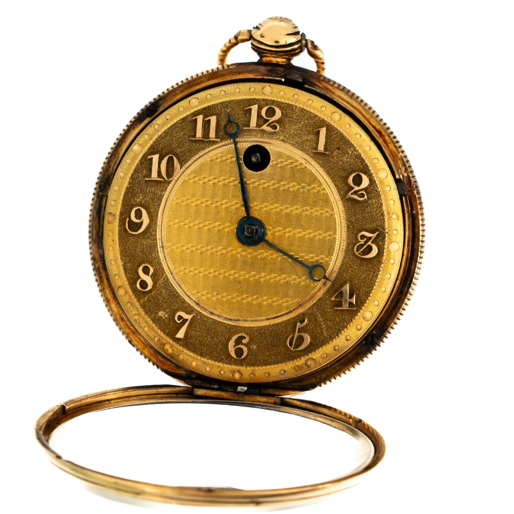 DAMUR / FICKUR. 18K Guld, London 1800-tal.