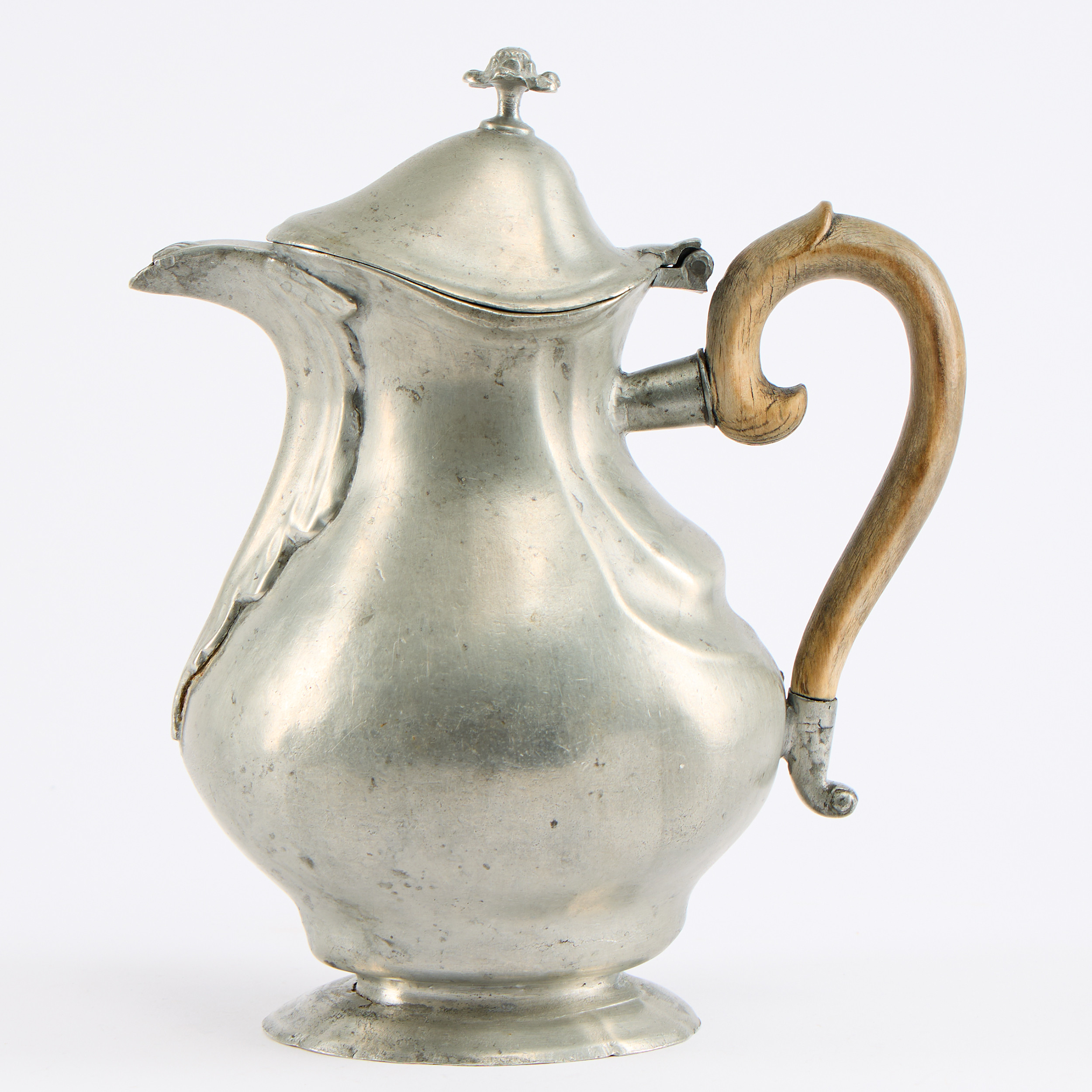 KAFFEKANNA. Christian Benjamin Macke, rokoko, Kalmar, 1770.
