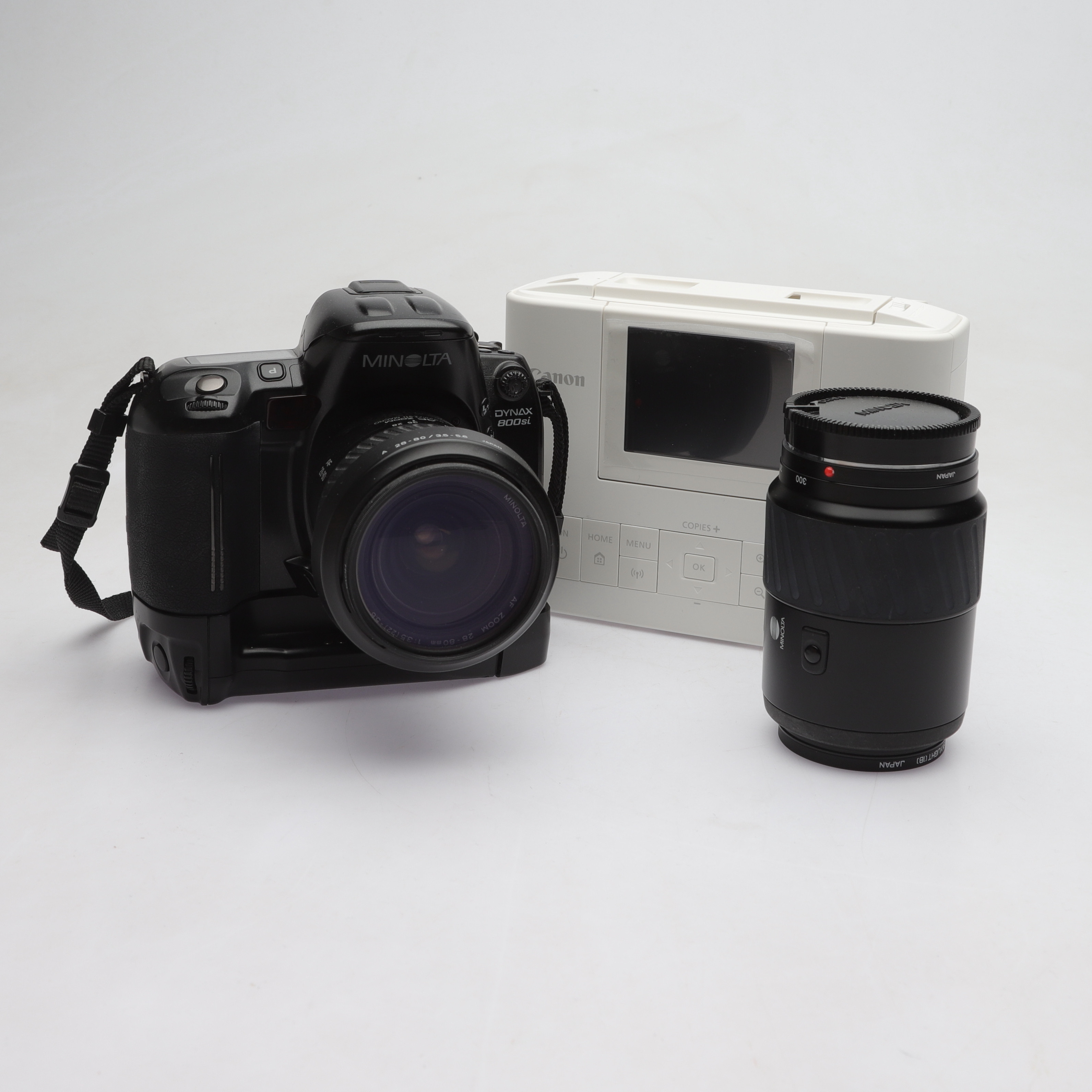 KAMERA & FOTOSKRIVARE, Minolta Dynax 800si/Canon Selphy CP1300.