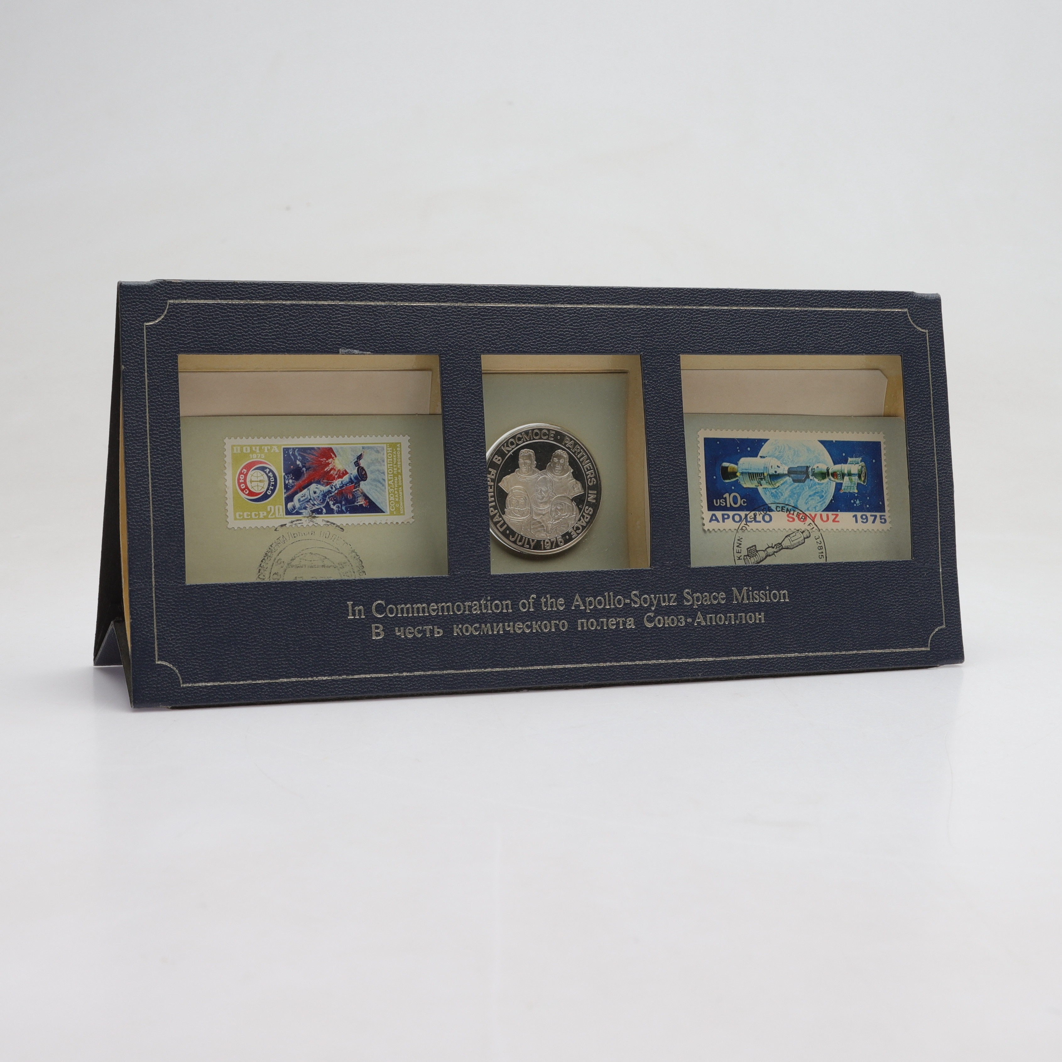 MINNESMYNT, silver, "Apollo-Soyuz Space Mission".