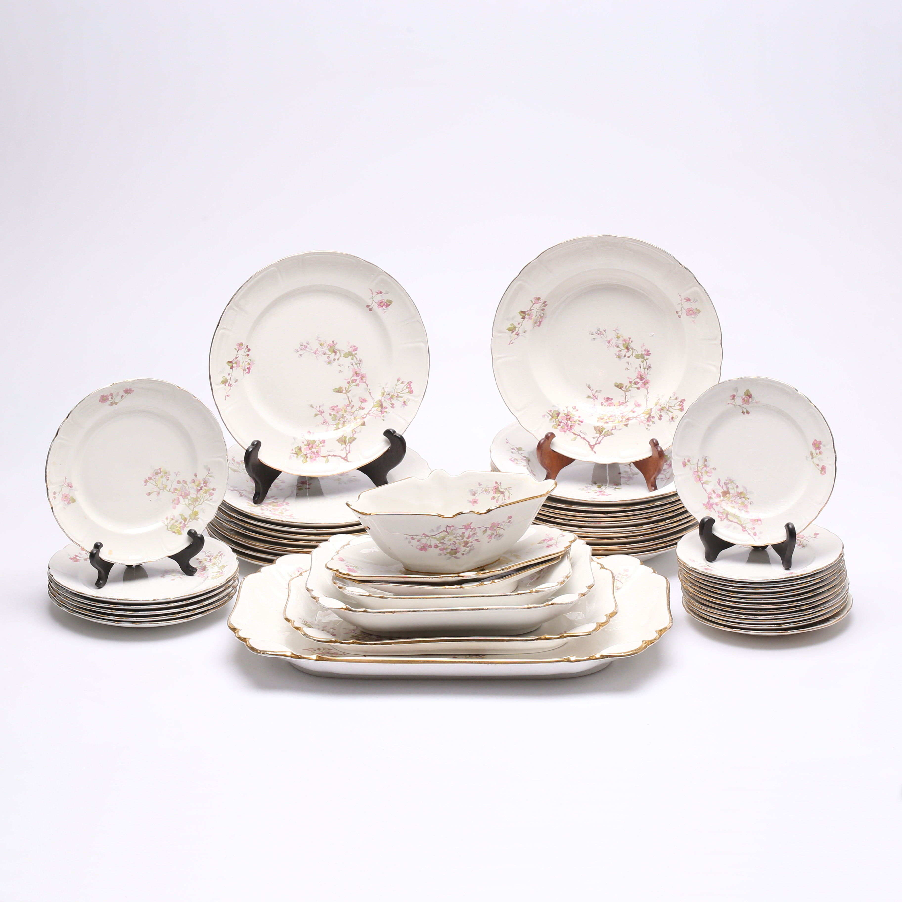 MATSERVIS, "Hagtorn", 45 delar, Gustafsberg 1924-1929.