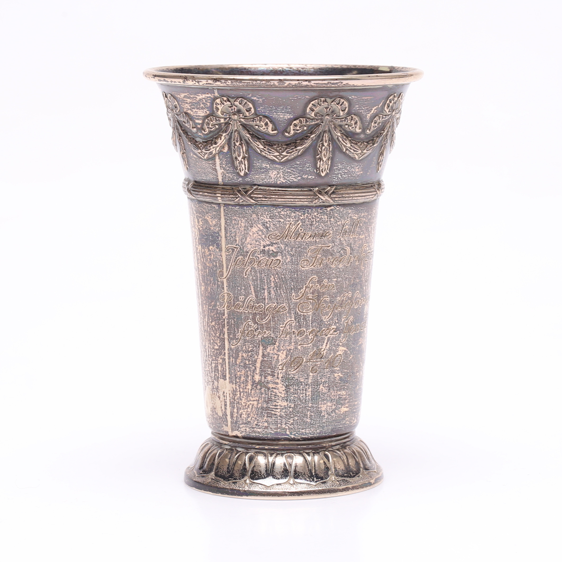 POKAL, silver, CG Hallberg, vikt ca 93 gram.