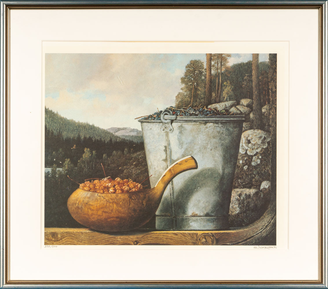 SVEN-OLOF IVARSSON. Offsettryck "Naphie" Signerad & numrerad; 333/500.