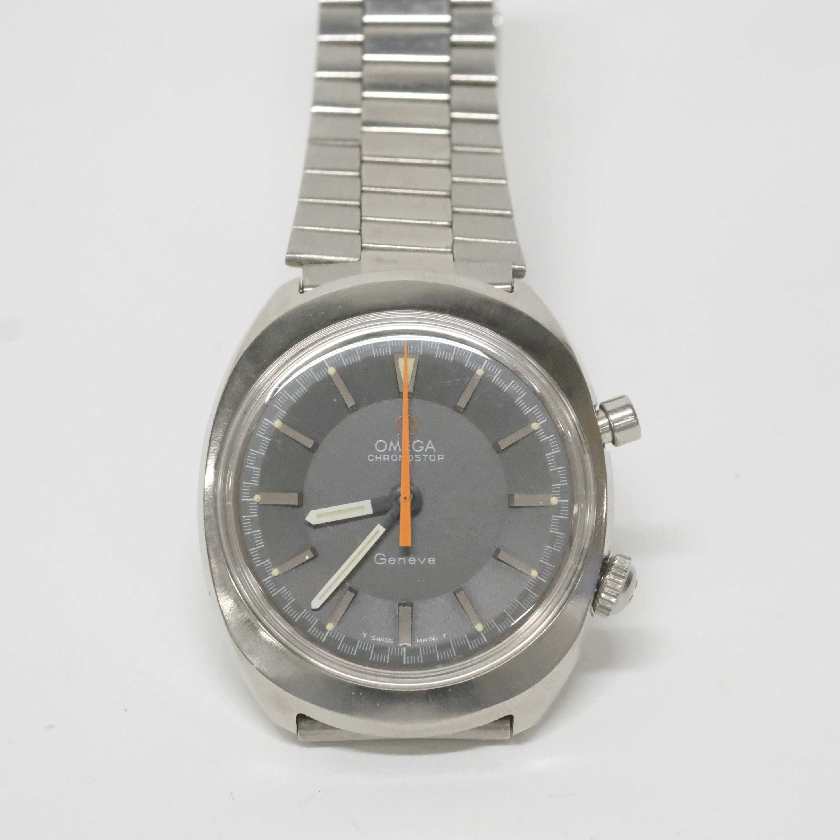 ARMBANDSUR, OMEGA, CHRONOSTOP GENÈVE, MANUELL, 1960-TAL.