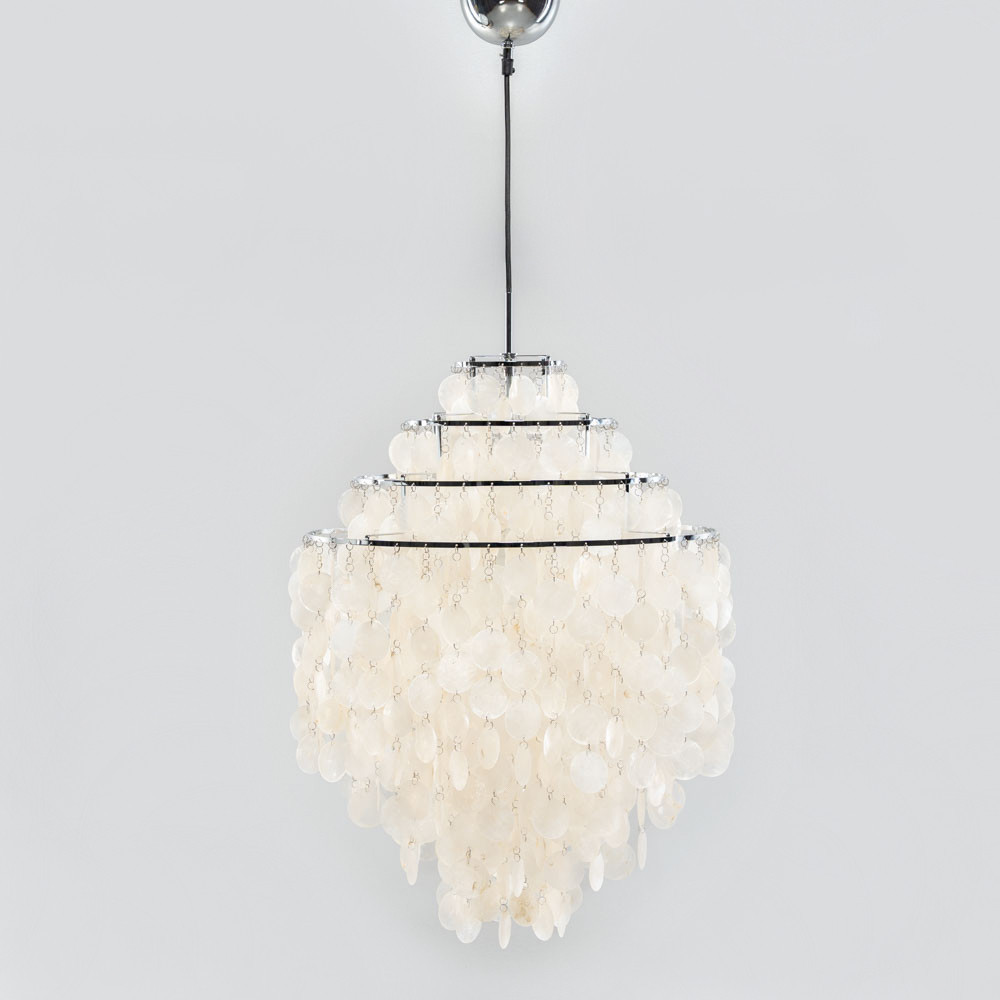 VERNER PANTON. Taklampa. "Fun 0DM", VerPan, Danmark, 2000-tal.