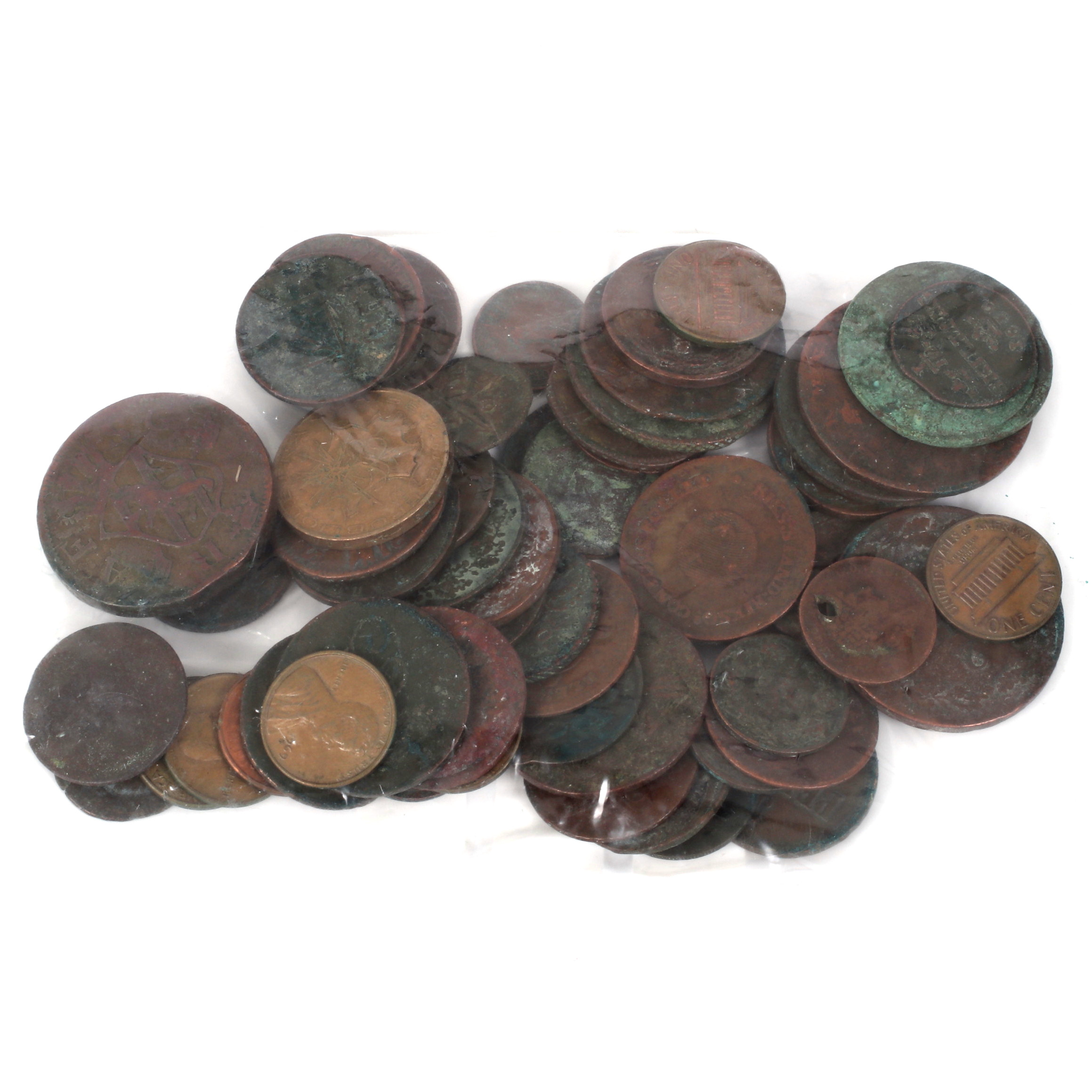 KOPPARMYNT, 60 st, mestadels Sverige, 16/1900-tal.