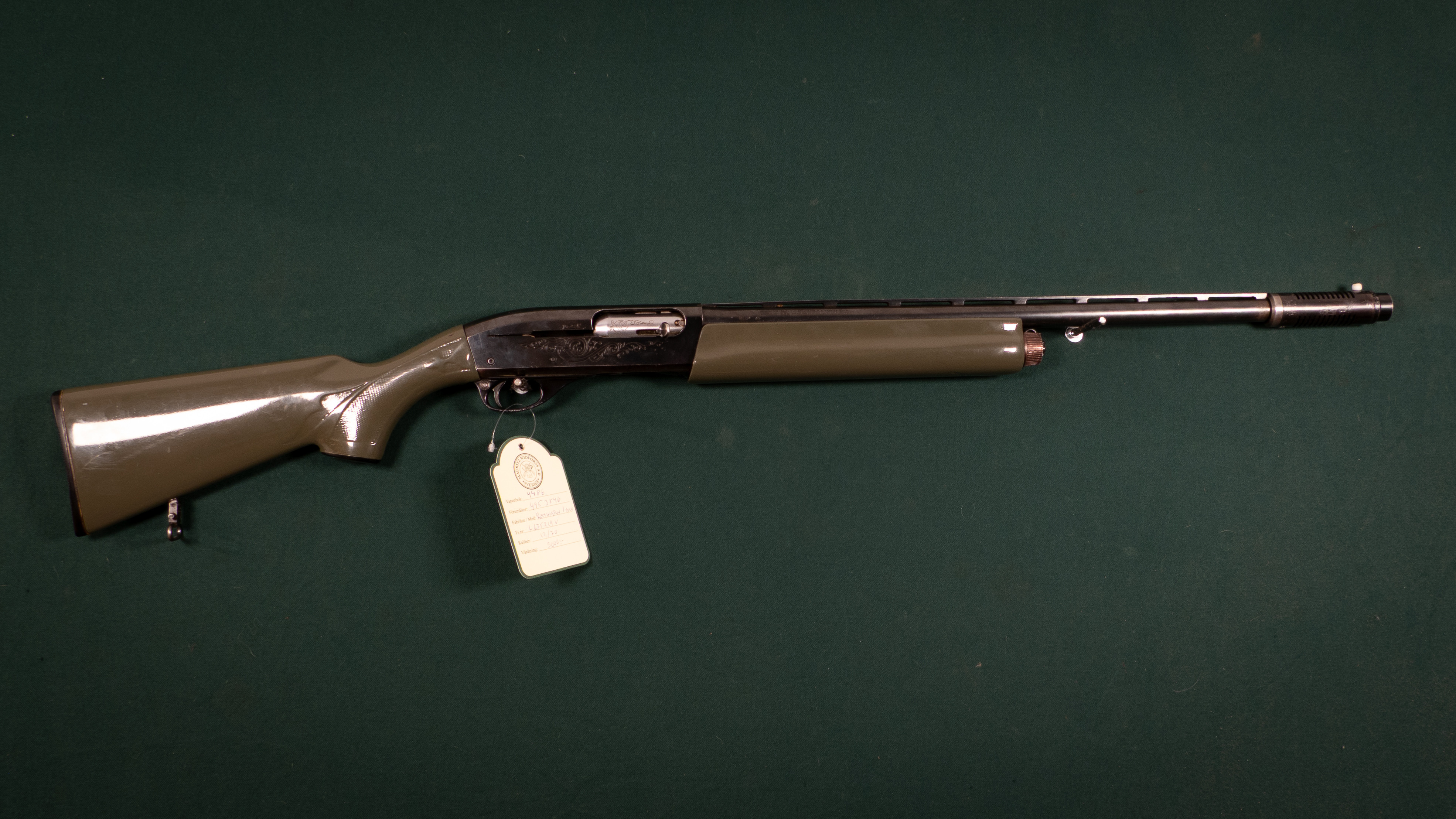 Remington Modell 1100 Kal. 12/70 Tillv.nr: L675219V.