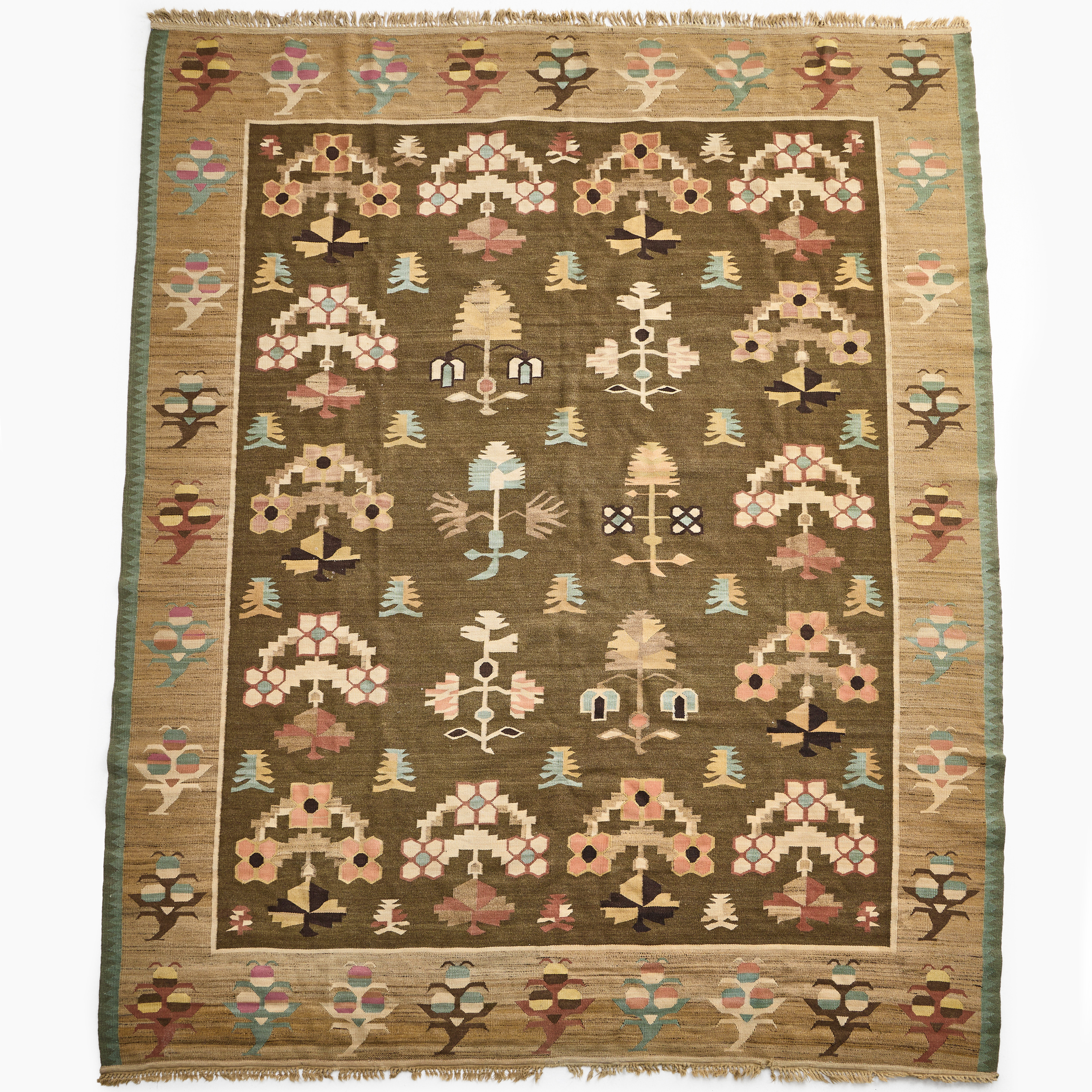 MATTA, Kelim, semiantik, ca 250 x 290 cm.