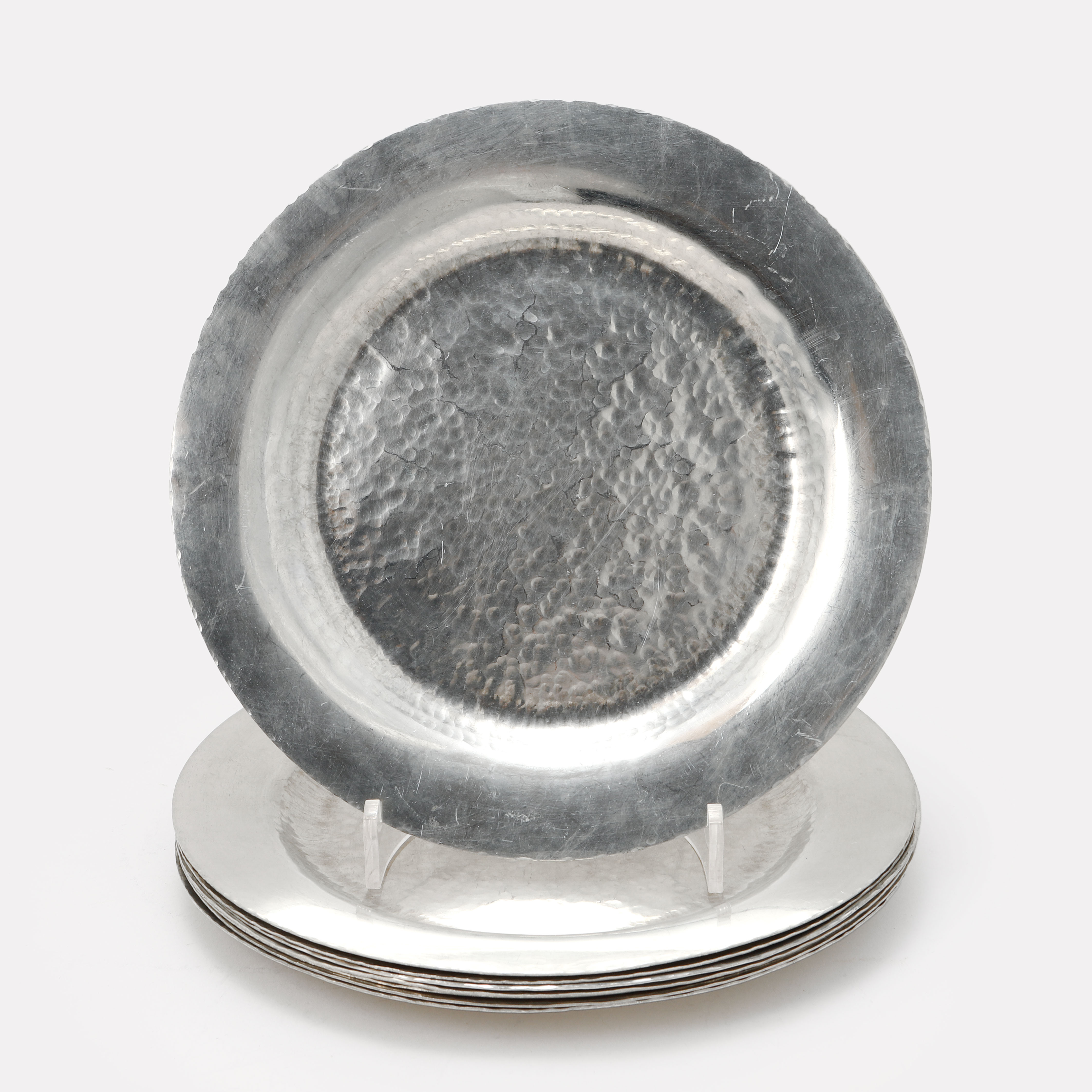 TALLRIKAR, 8 st, tenn, 1900-talets slut.