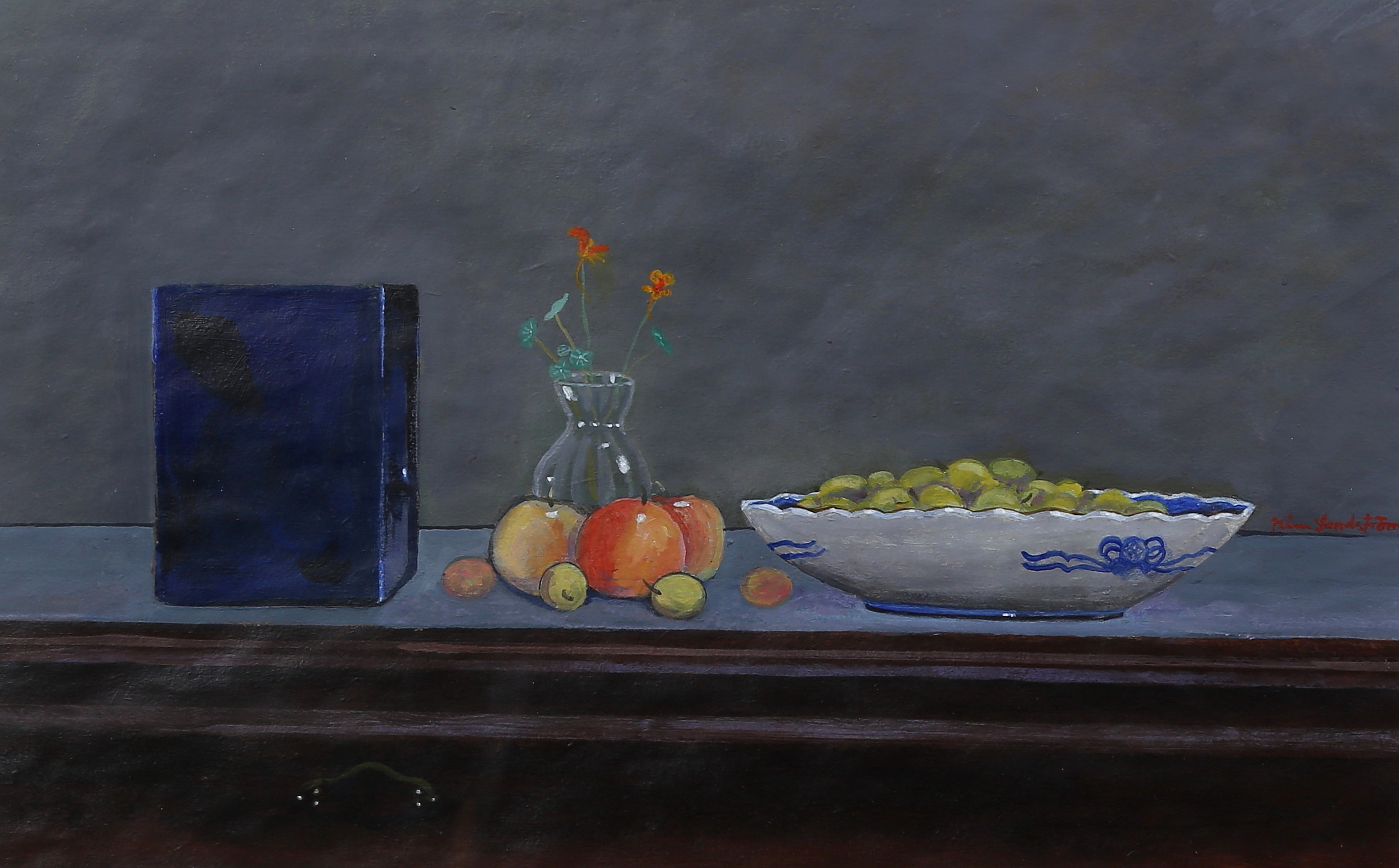 NISSE ( NILS) SANDSTRÖM. (1942-2021), blandteknik, signerad.