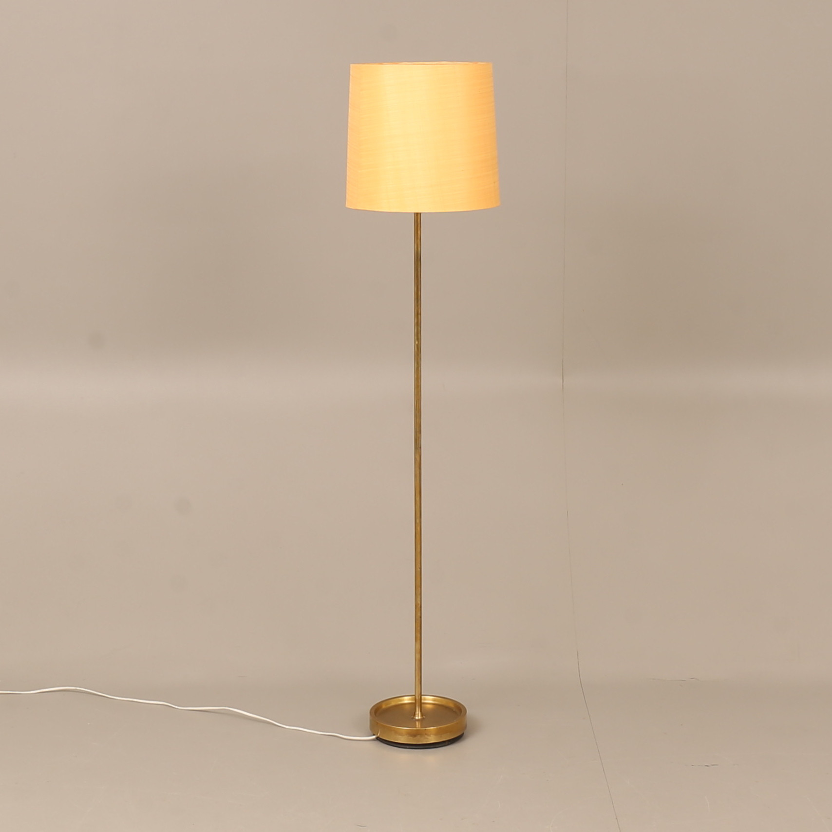 GOLVLAMPA, mässing, FAB, 1900-tal.