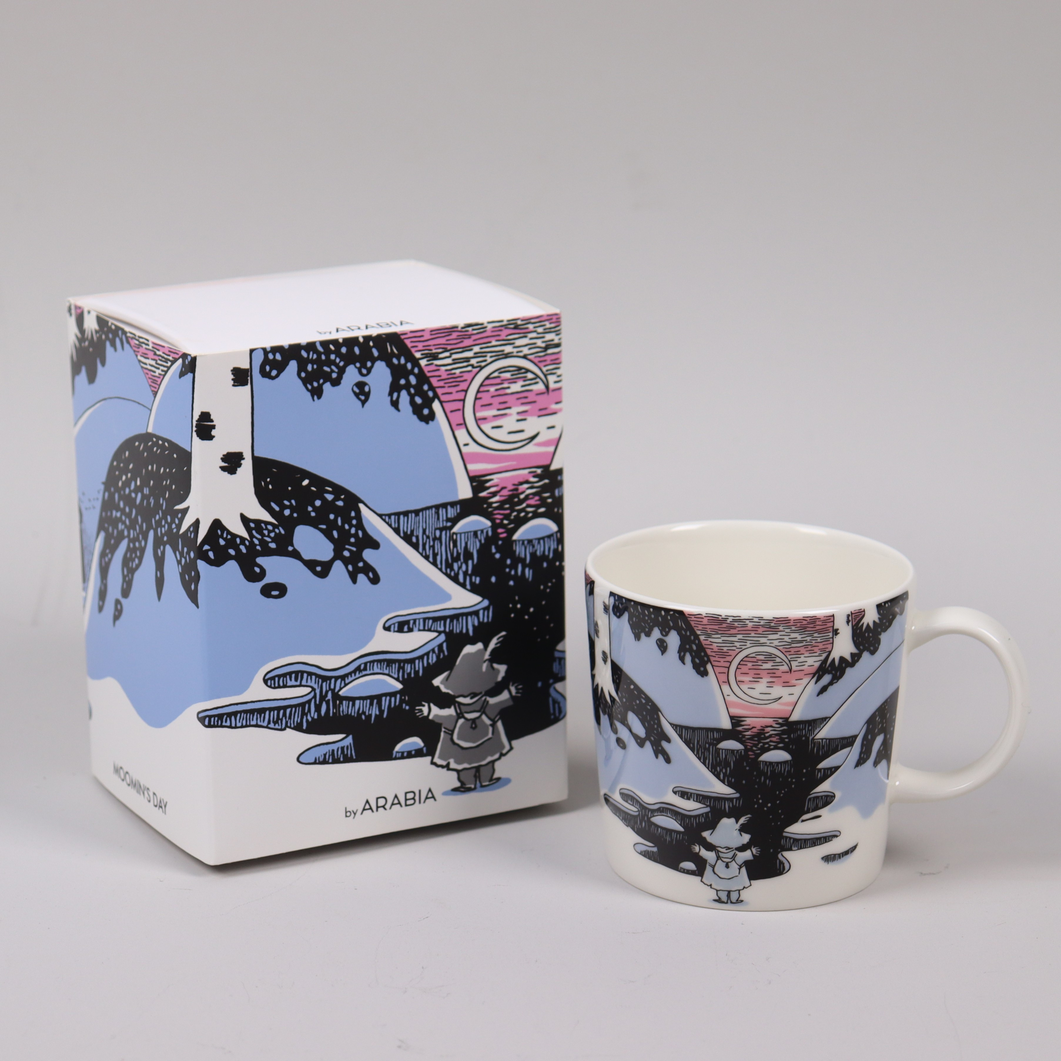 MUMINMUGG, porslin, Mumindagen 2021, Arabia, Finland.