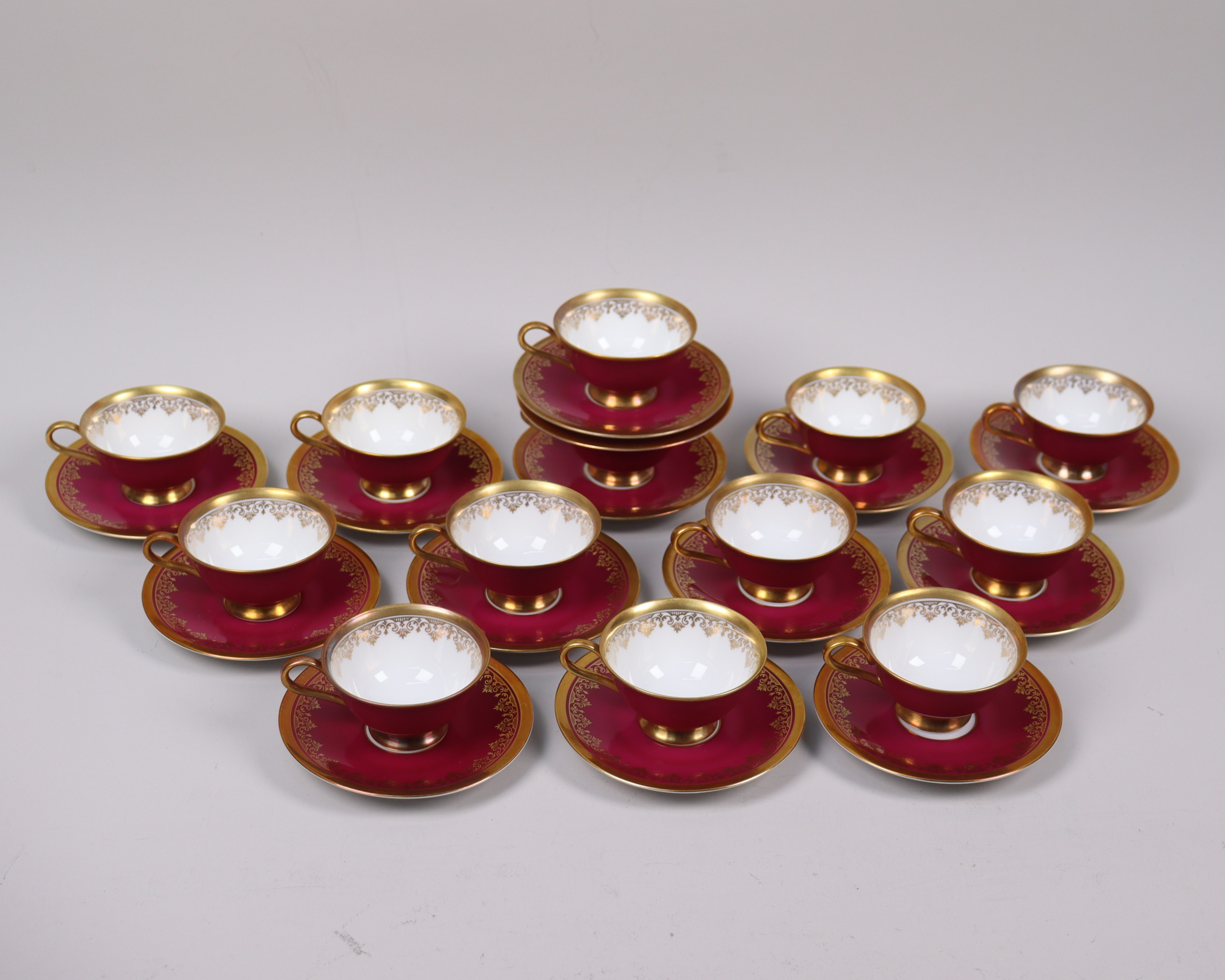 KAFFE -/MOCKASERVIS, Henrich, Tyskland, 27 delar.