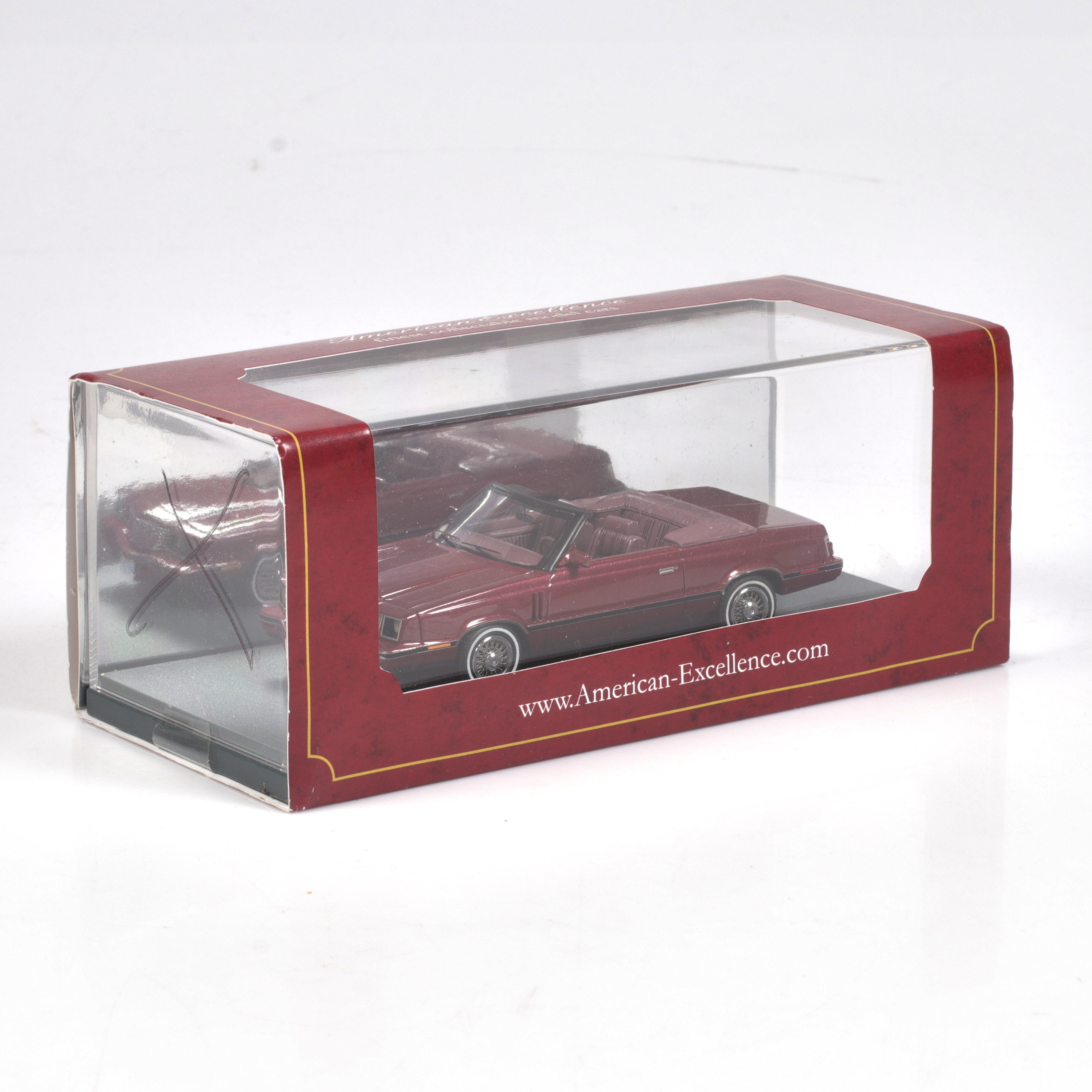 MODELLBIL, metall/resin, Dodge 600 ES Convertible, NEO Models, skala 1:43.