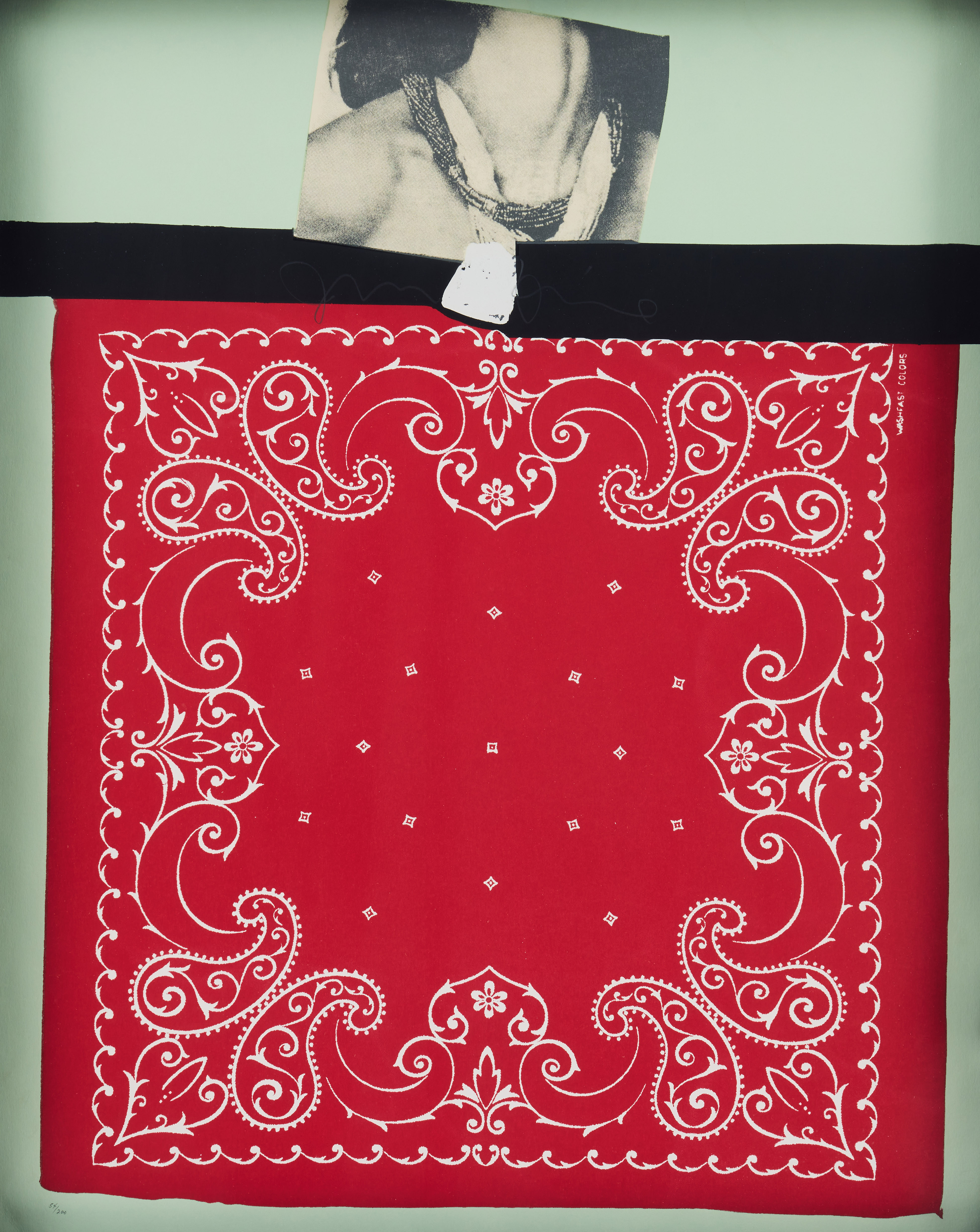 JIM DINE. "Throat" ur sviten "11 Pop Artists, volume II".