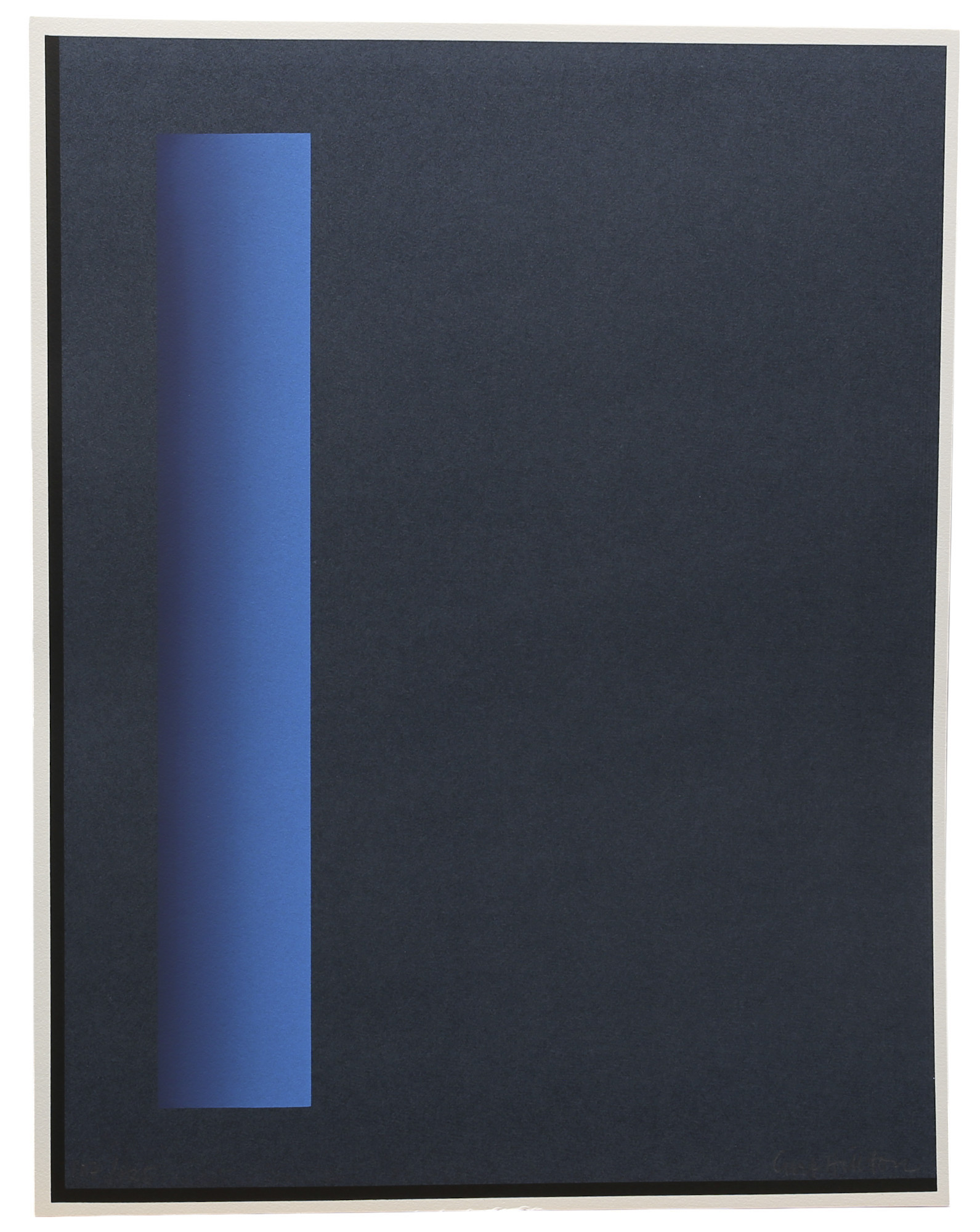 CURT HILLFON. Screentryck ur mappen ,"Örnspik 1991", numrerad 64/125, signerad.