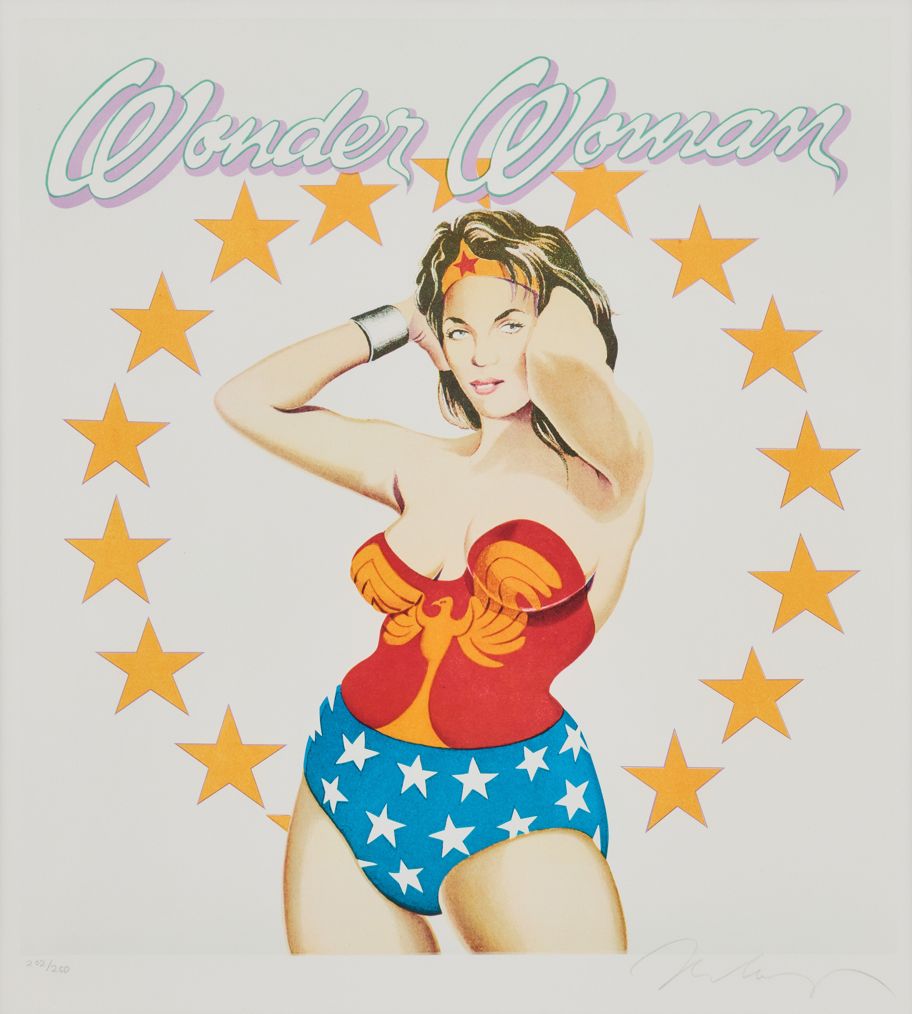 MEL RAMOS (USA 1935-2018). "Wonder Woman".