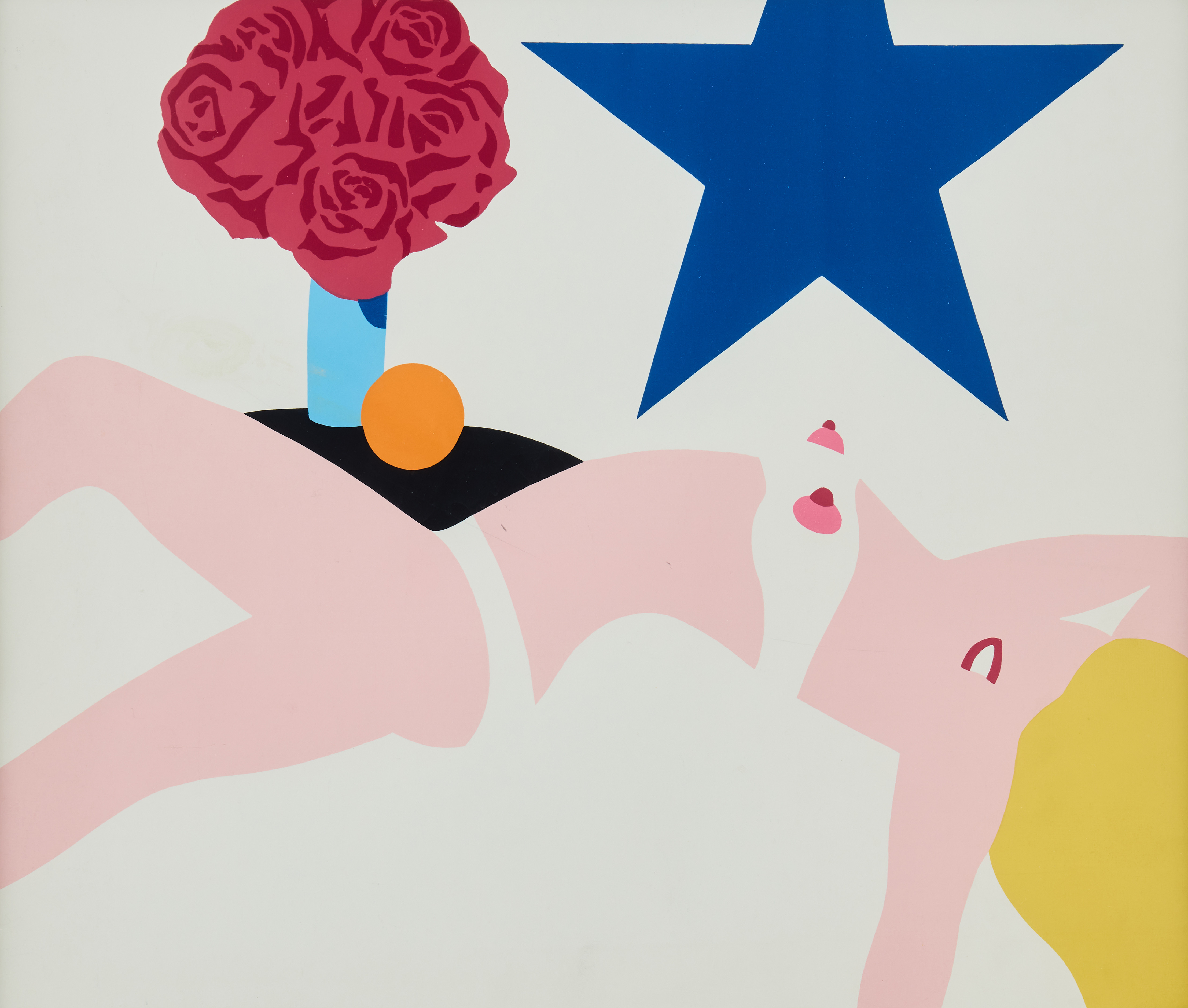 TOM WESSELMANN (USA 1931-2004). "The Great American Nude".