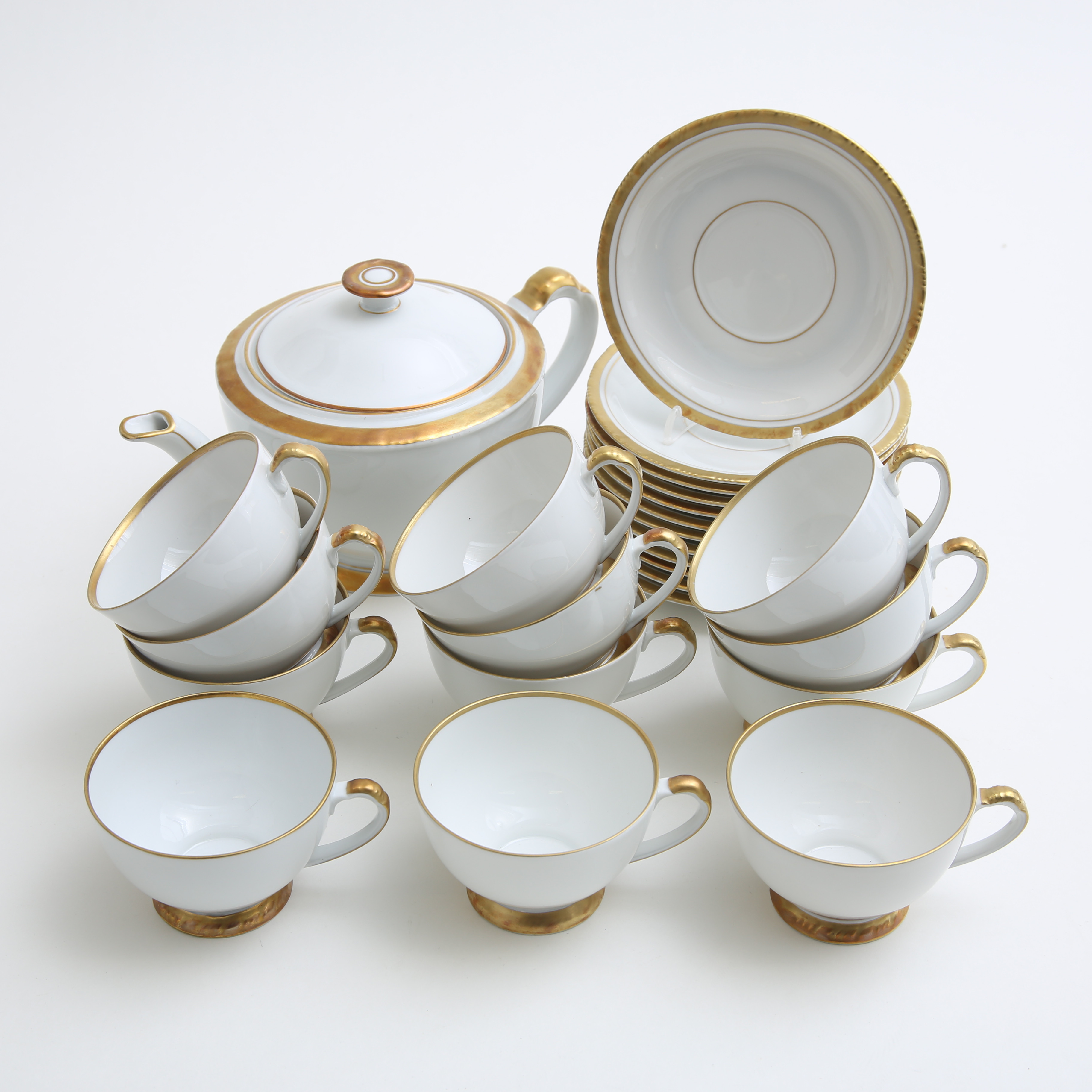 TESERVIS, 25 delar, Schönwald, dekor Hackefors.