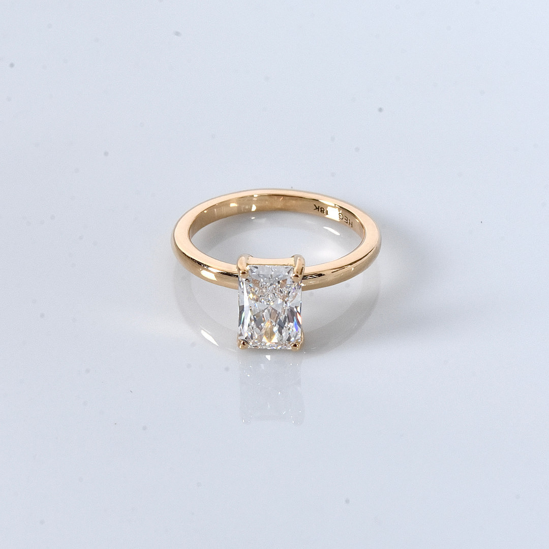 DIAMANTRING, 1,63ct, 18K, IGI Cert Labgrown.