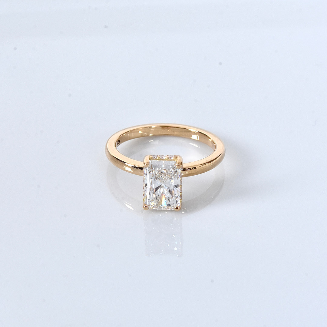 DIAMANTRING, 1,59ct, 18K, IGI Cert Labgrown.
