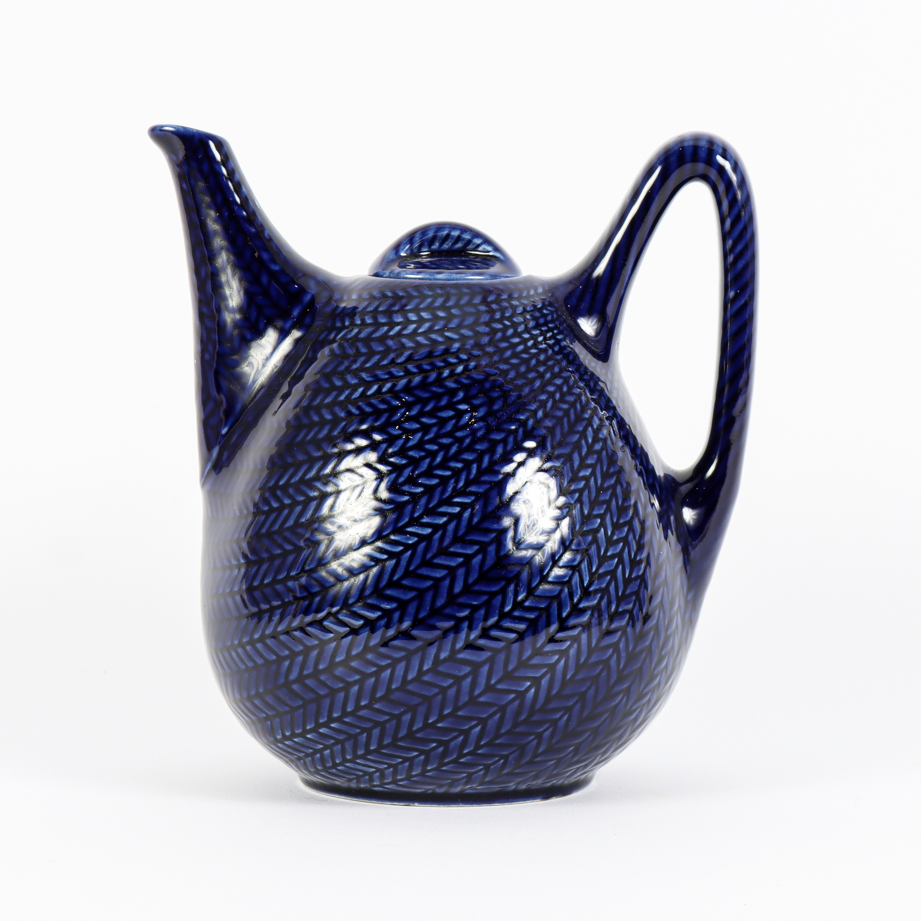 HERTHA BENGTSON. Tekanna, Rörstrand, Blå Eld.