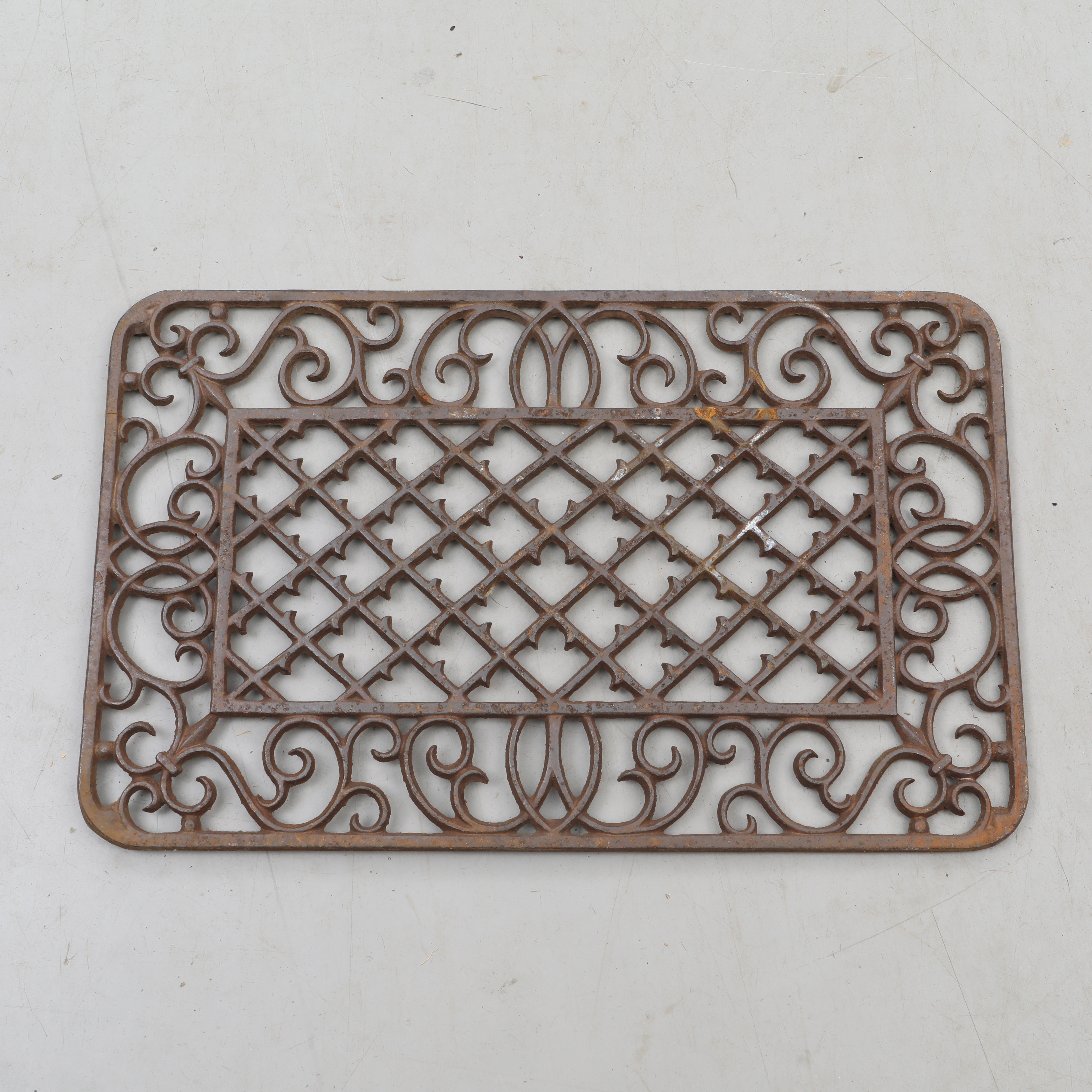 DÖRRMATTA, gjutjärn.