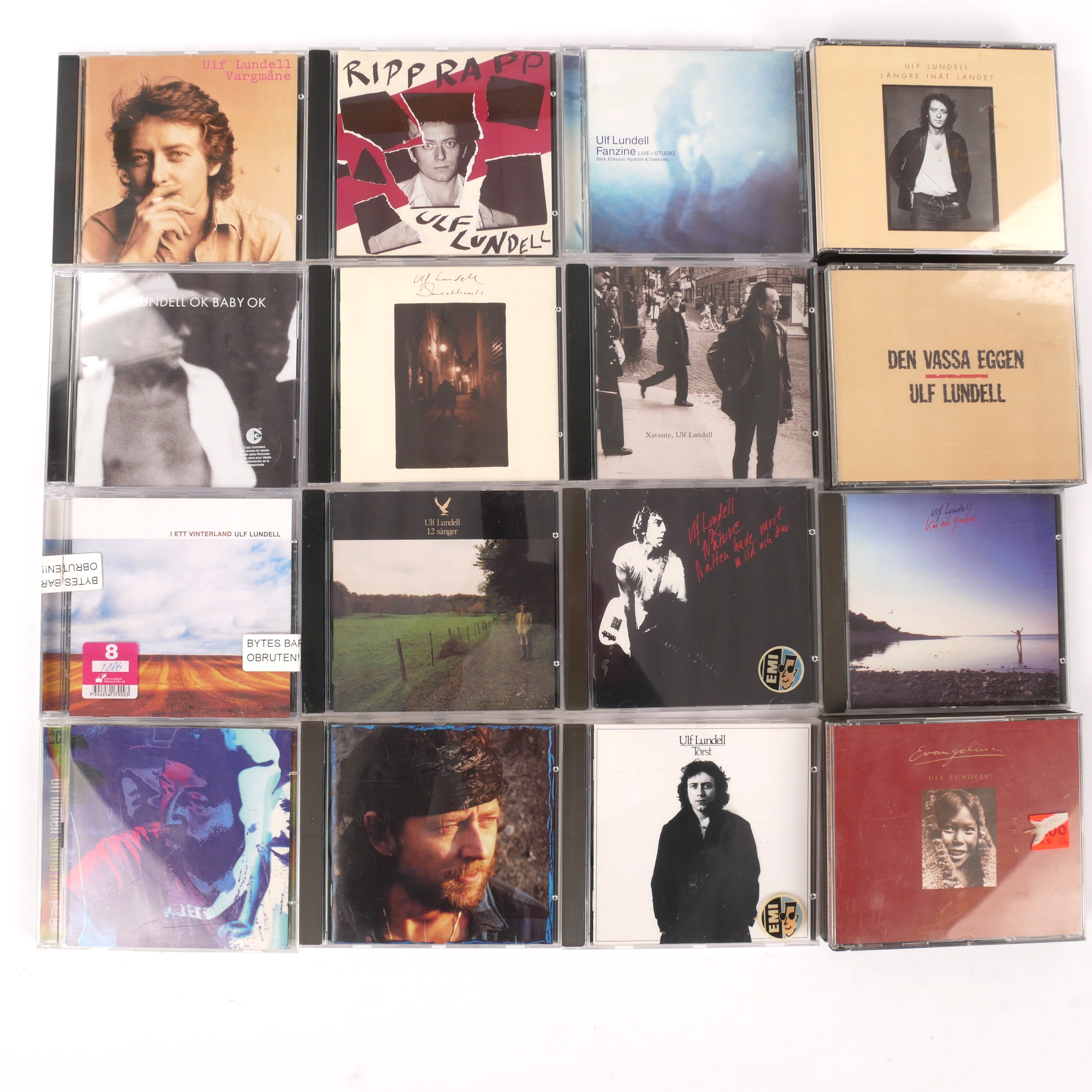 SKIVOR CD, Ulf Lundell, 16 st.