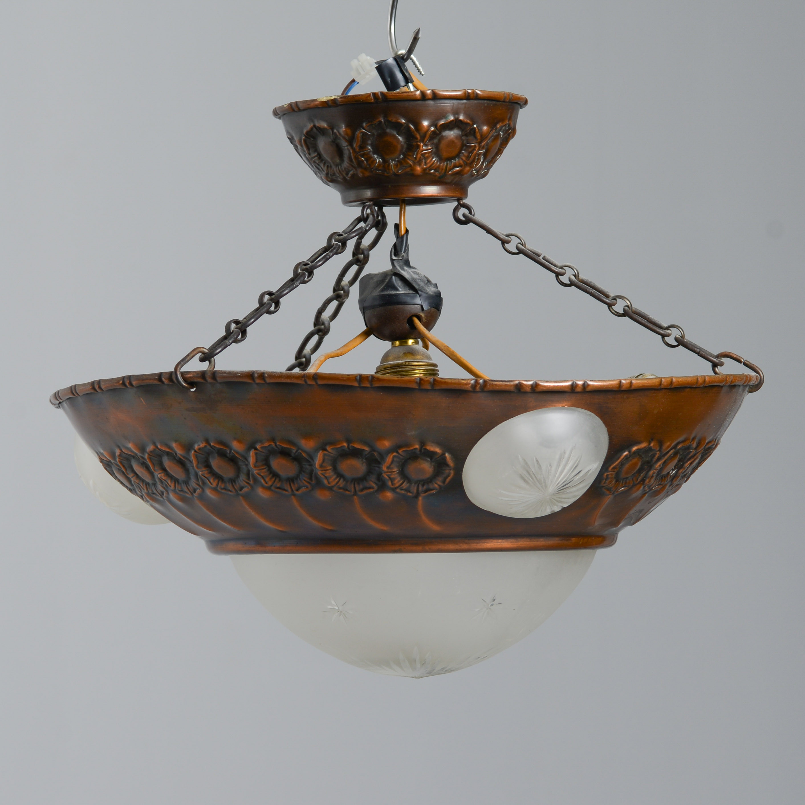 TAKLAMPA, jugend, tidigt 1900-tal.