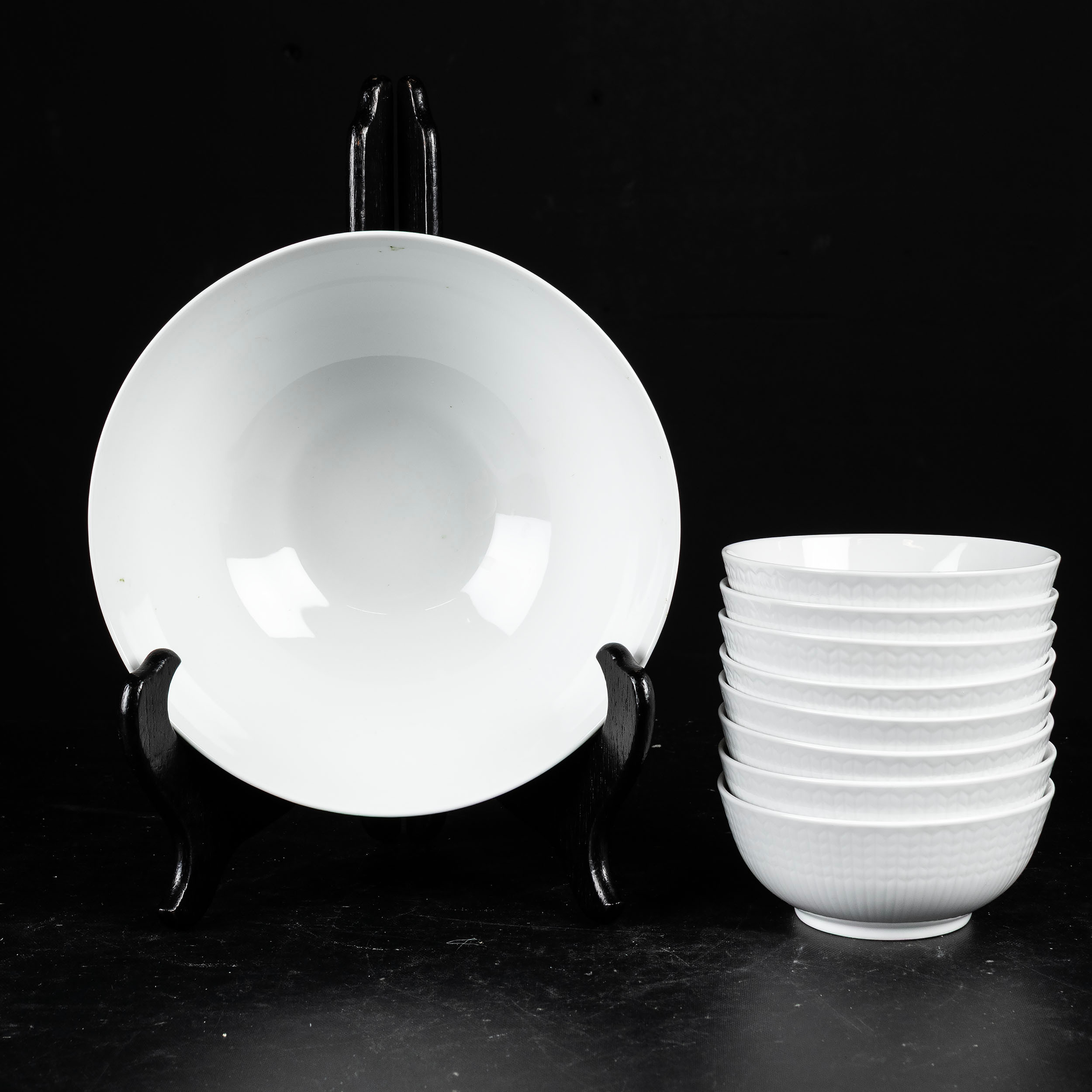 LOUISE ADELBORG. Servisdelar, 9 st " Swedish Grace " Rörstrand, samtida.