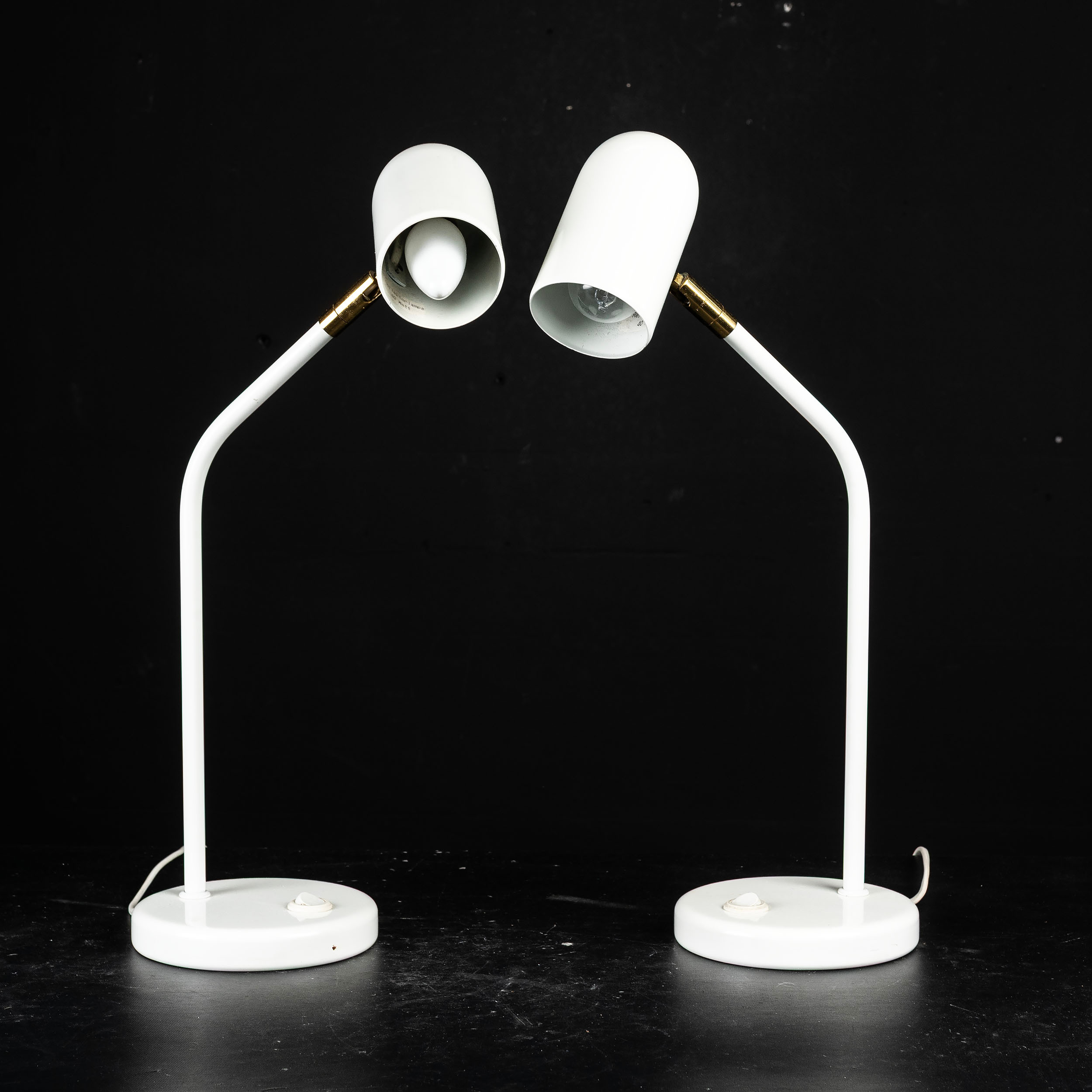 BORDSLAMPOR, 1 par, Belid typ B275.