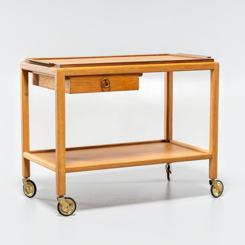 SERVERINGSVAGN, Teak, 1900-tal.