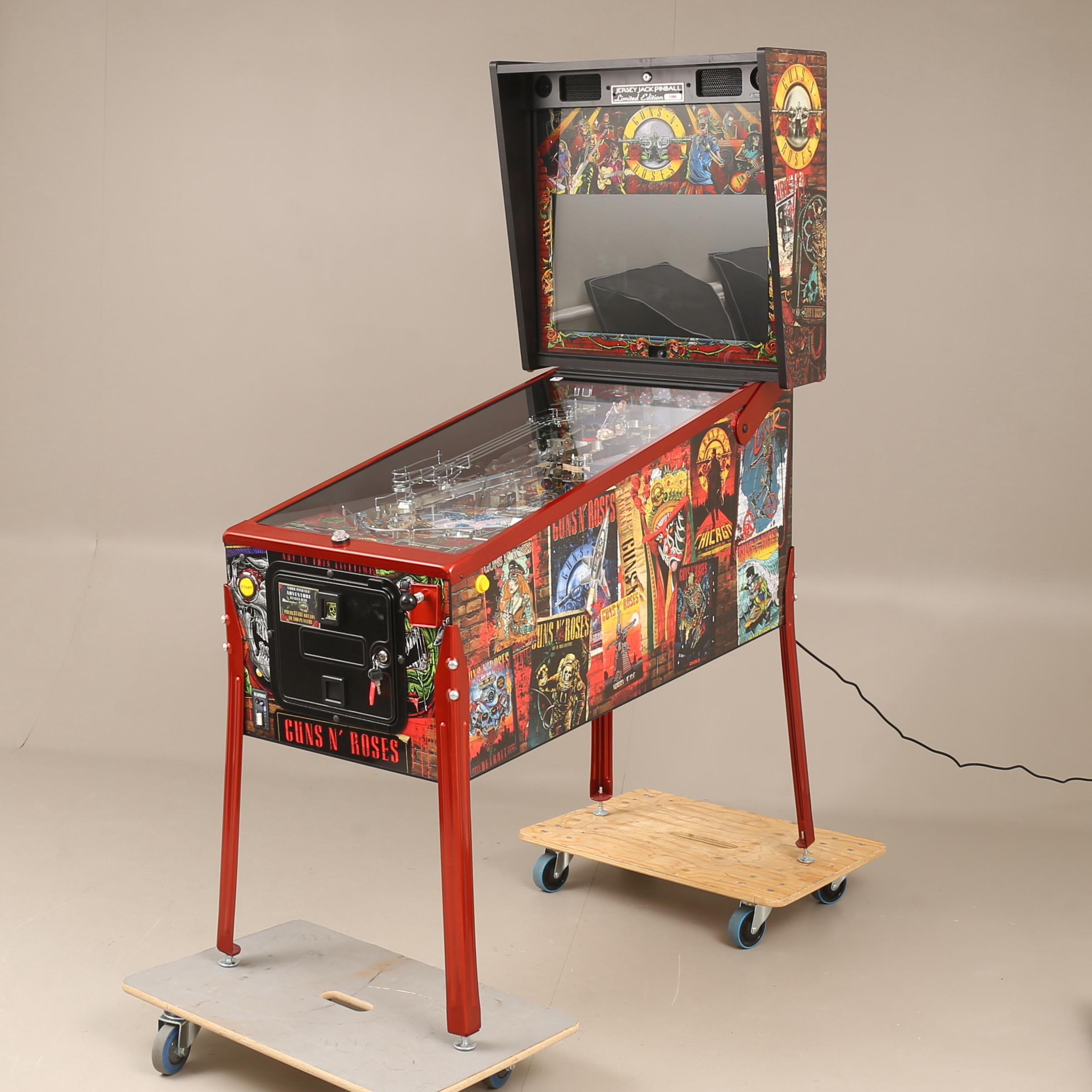 FLIPPERSPEL, "Guns n´Roses", limited edition.