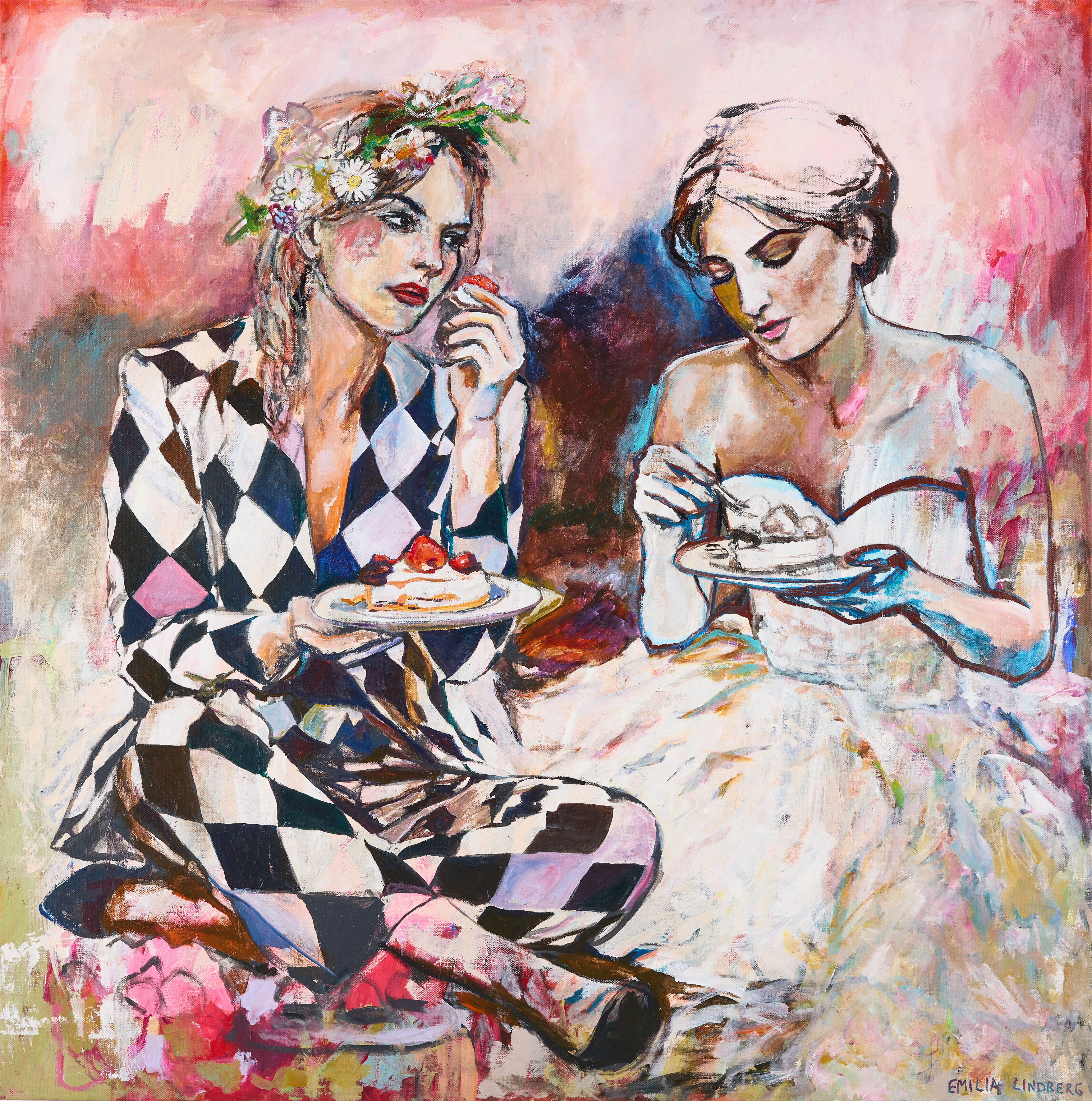 EMILIA LINDBERG. "In trust over a cake".