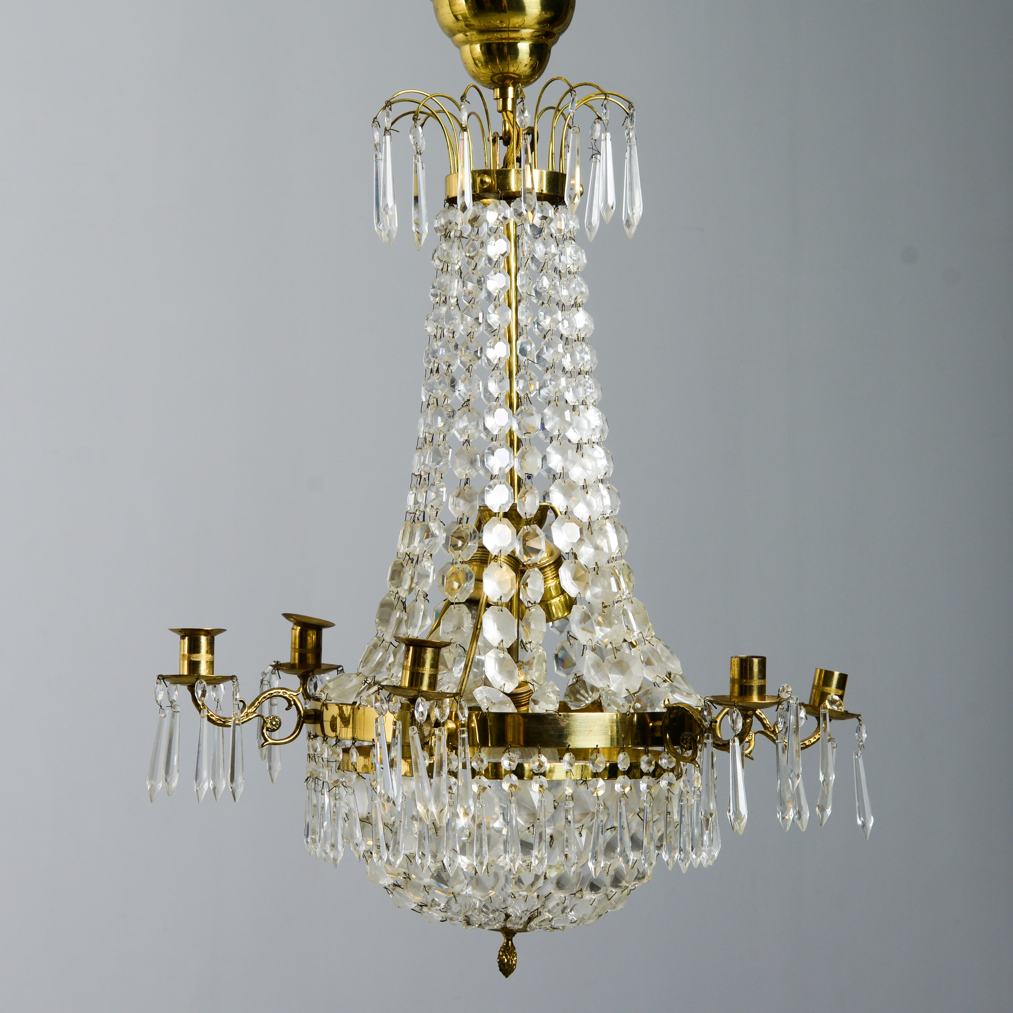 LJUSKRONA, gustaviansk stil, 1900-tal.