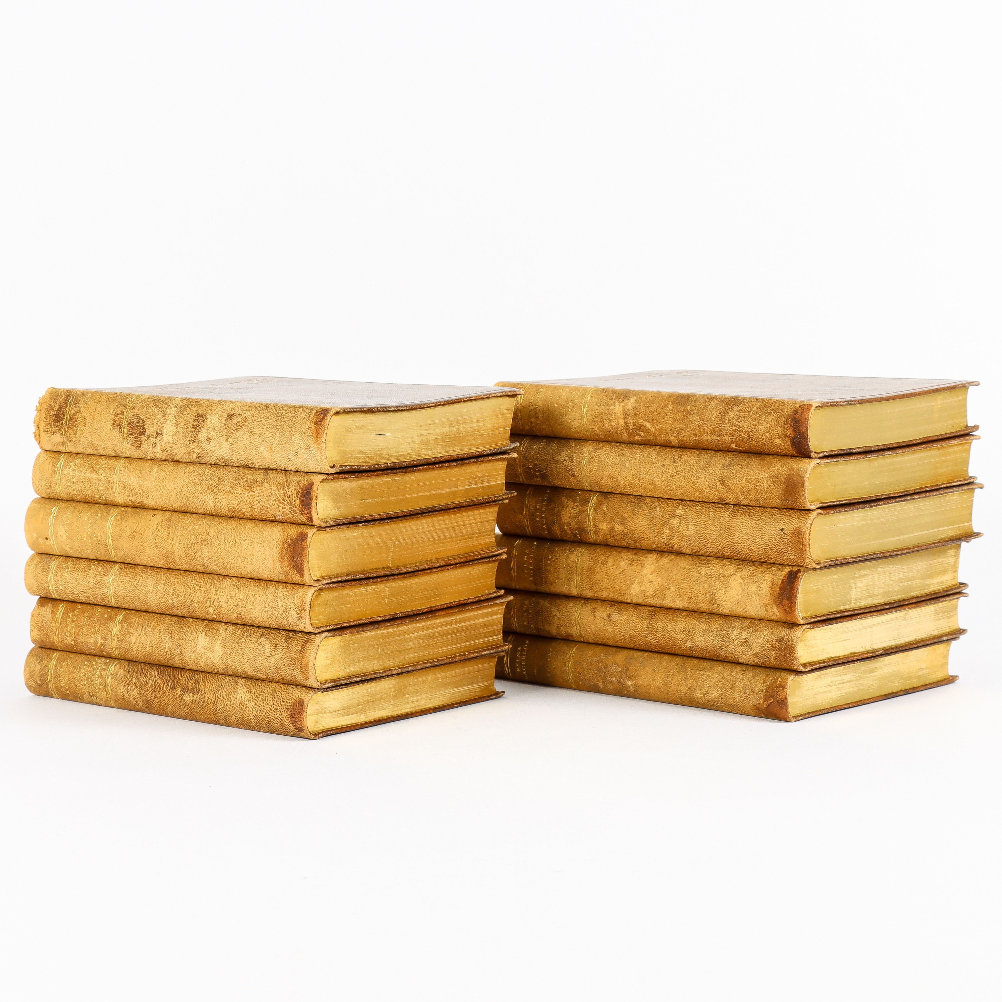 BÖCKER 12 stycken, Selma Lagerlöf, skinnband.