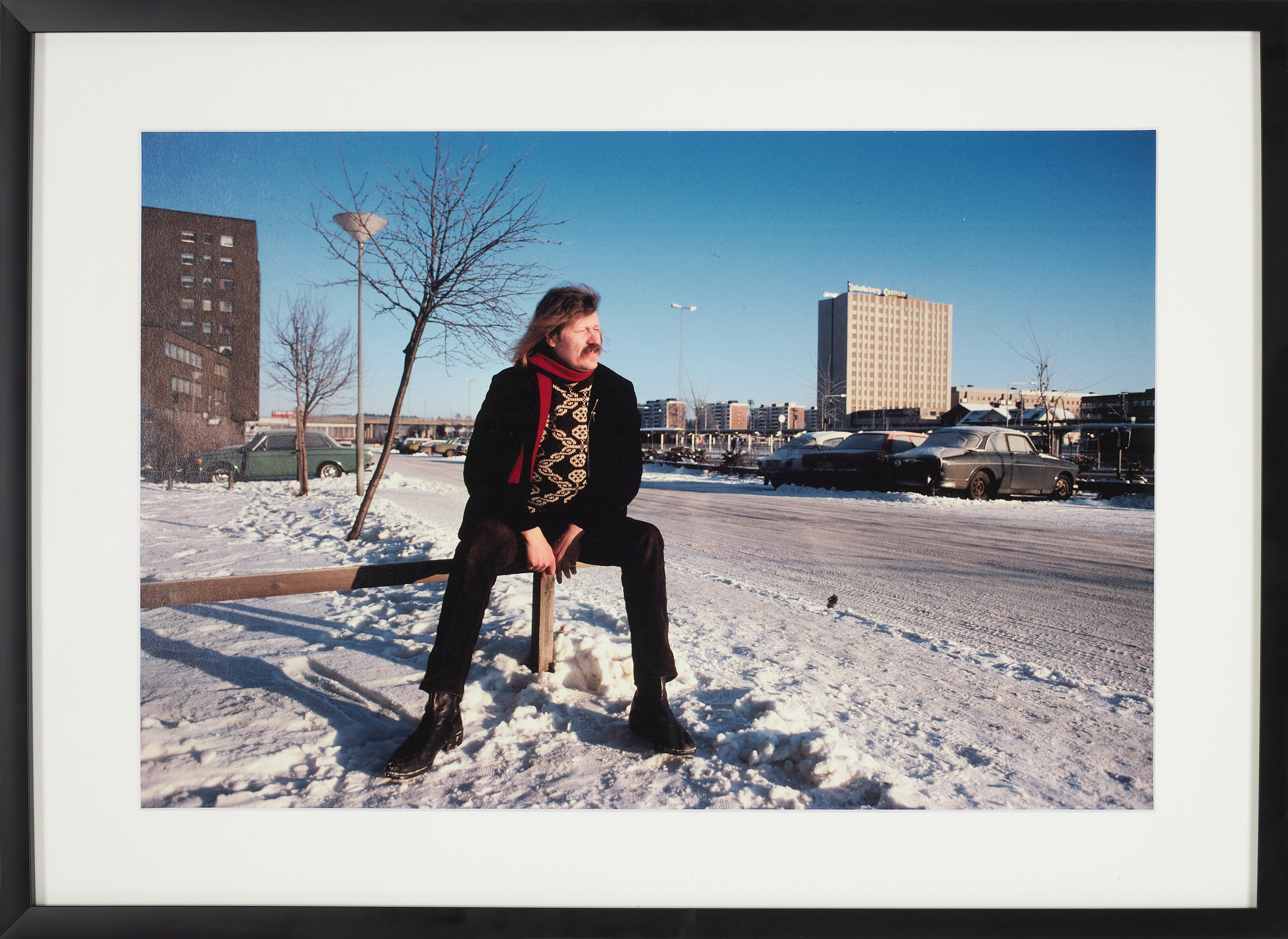 KENNETH "KENTA" GUSTAFSSON, Jakobsberg 1980. Rolf Adlercreutz, fotografi, fine art print på akrivbeständigt bomullspapper, á tergo signerad och numrerad 1/20, etikettmärkt á verso.