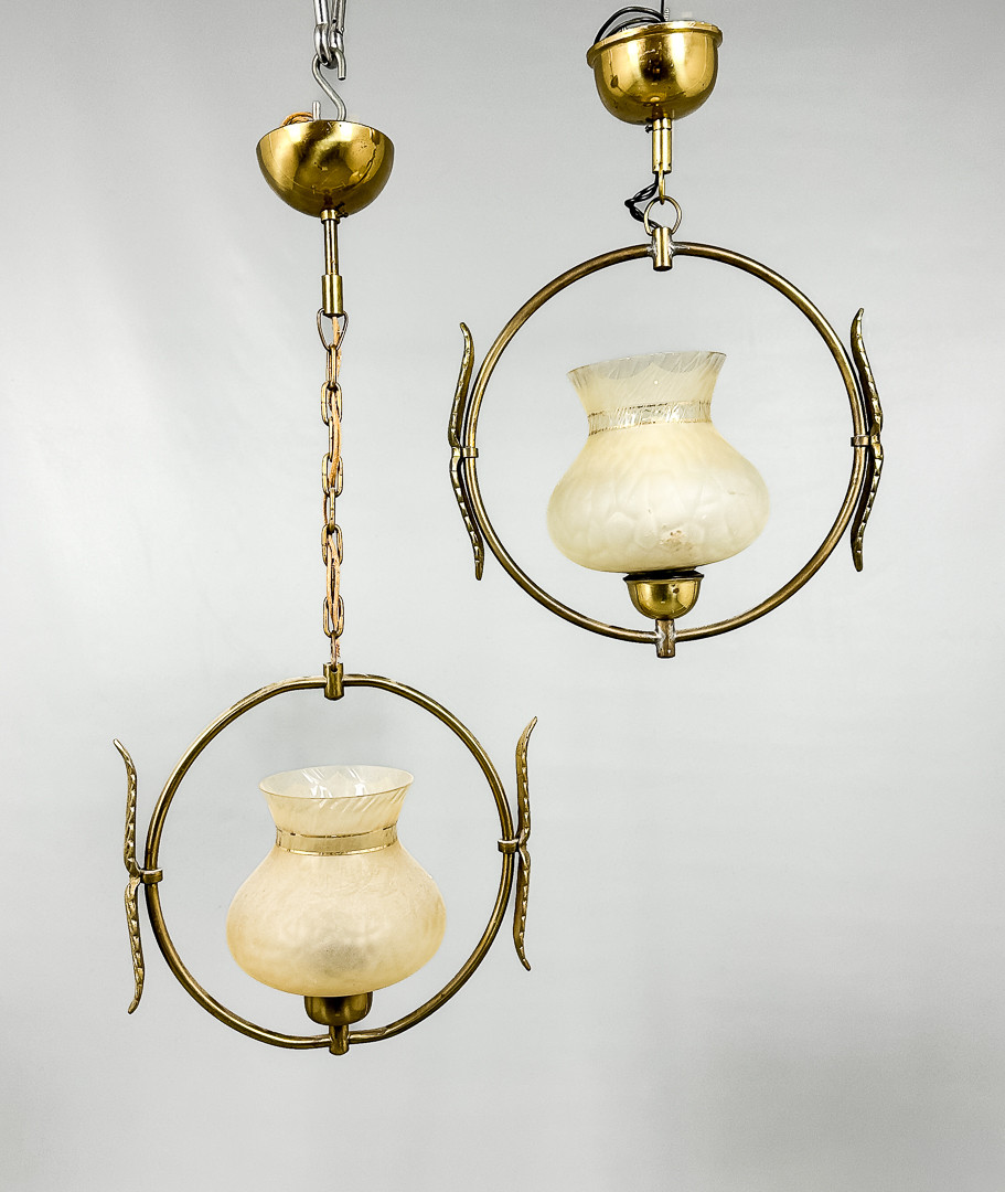 TAKLAMPOR, ett par, Swedish Modern, 1900-tal.