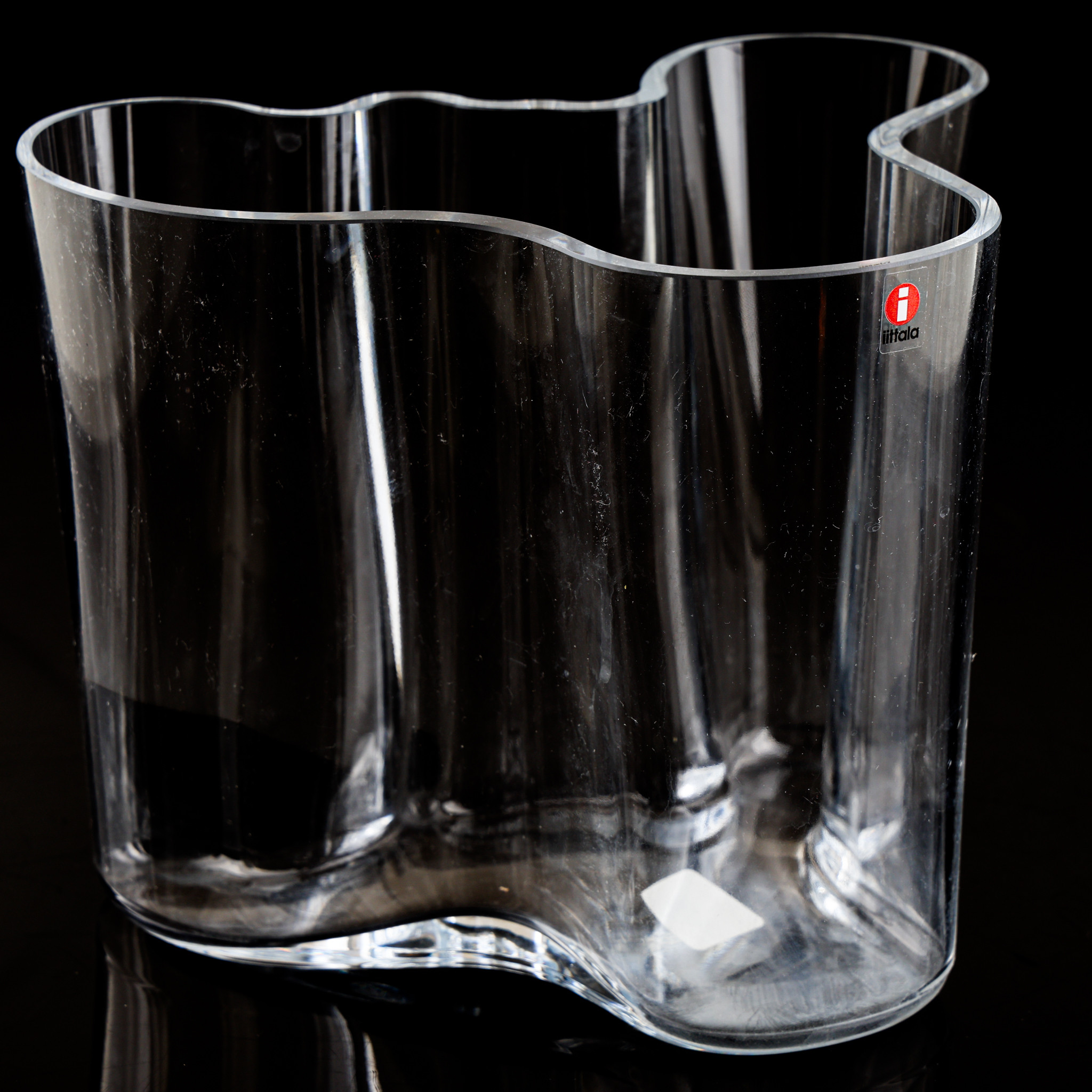 ALVAR AALTO. VAS, glas, "Savoy", Iittala, Finland.