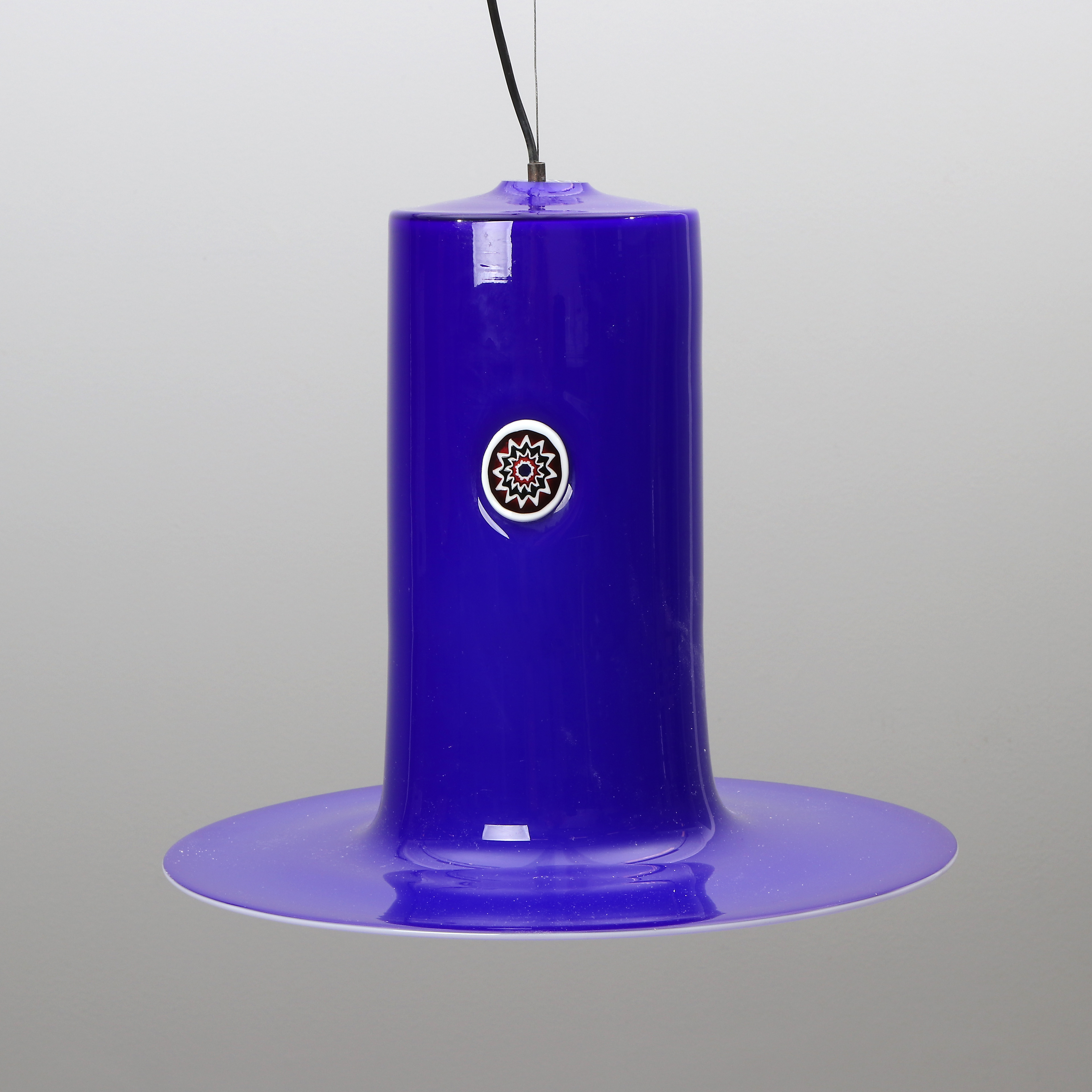 GINO VISTOSI. TAKLAMPA. Konstglas. Murano, 1960-tal.