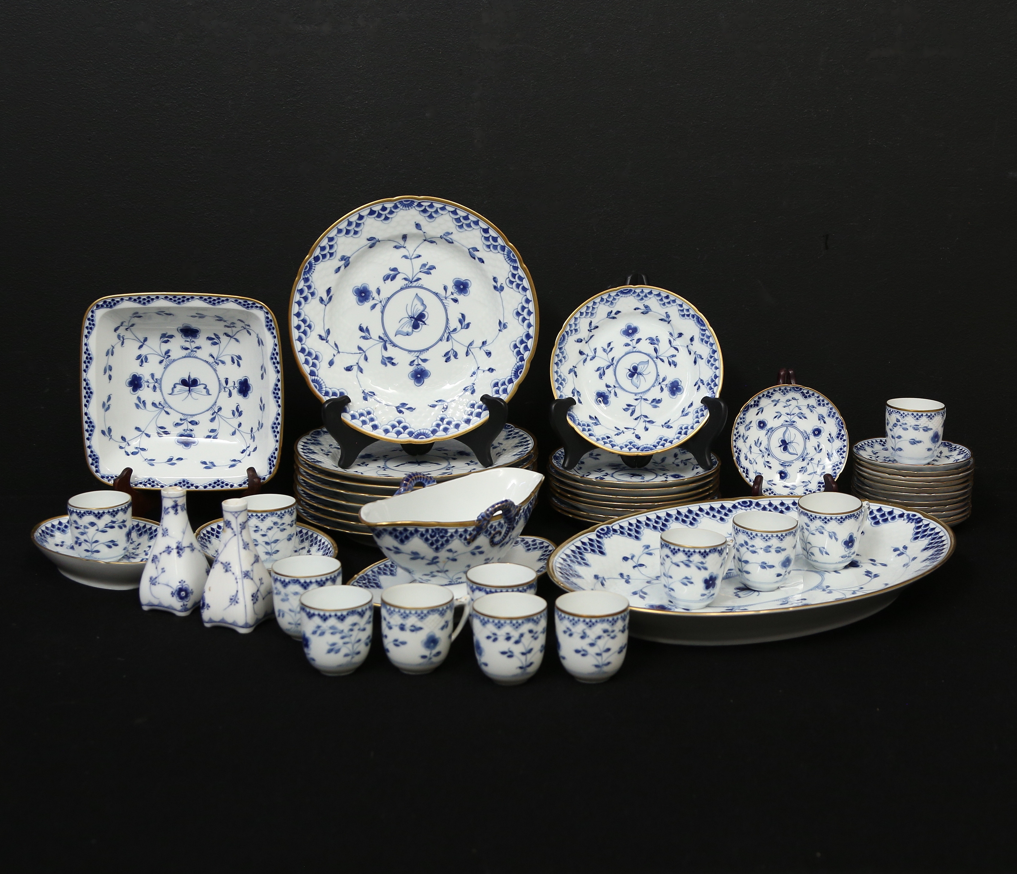 SERVIS, 33+2 DELAR, "SOMMERFUGL", BING & GRÖNDAHL.