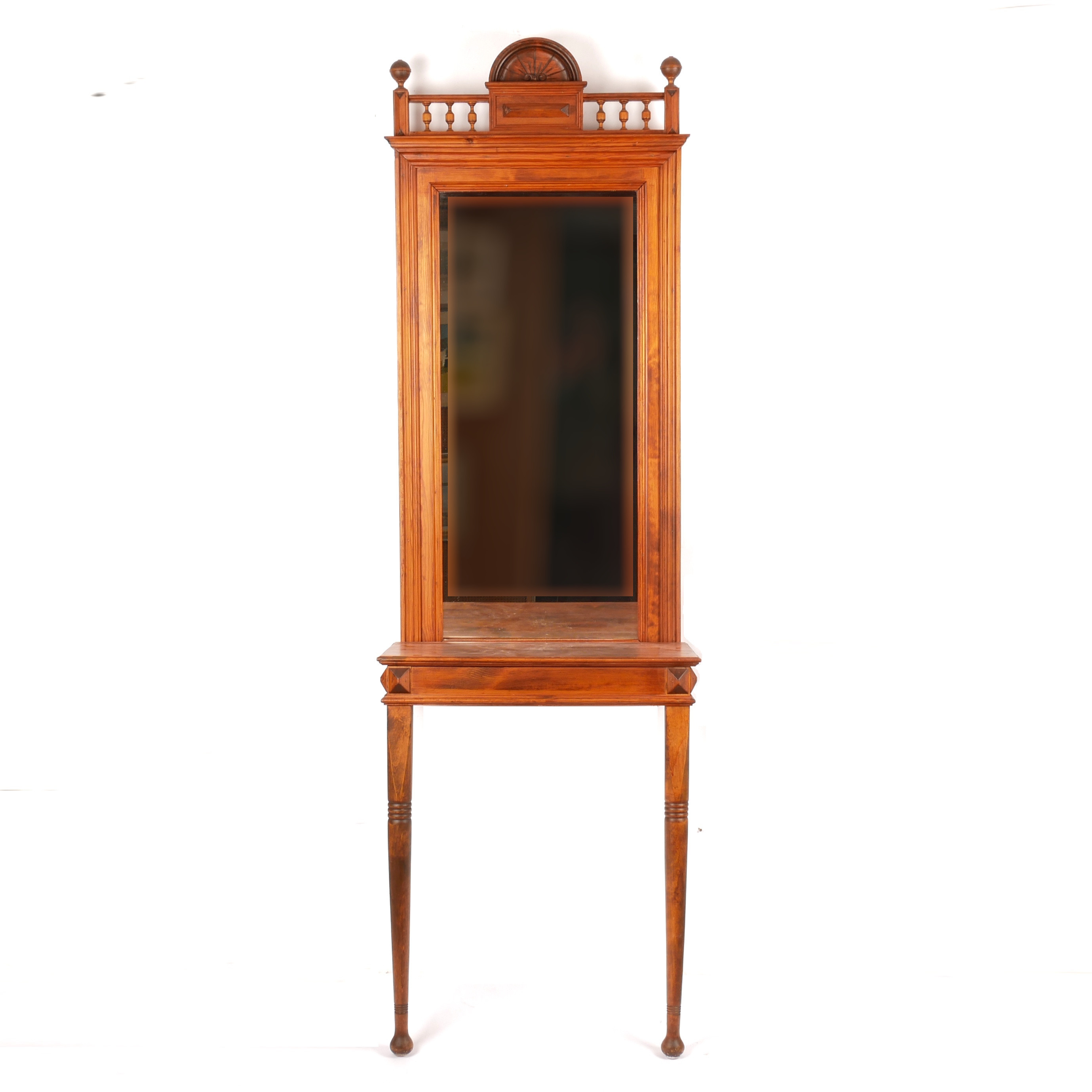 SPEGEL MED KONSOLBORD, nyrenässans, omkring 1900.