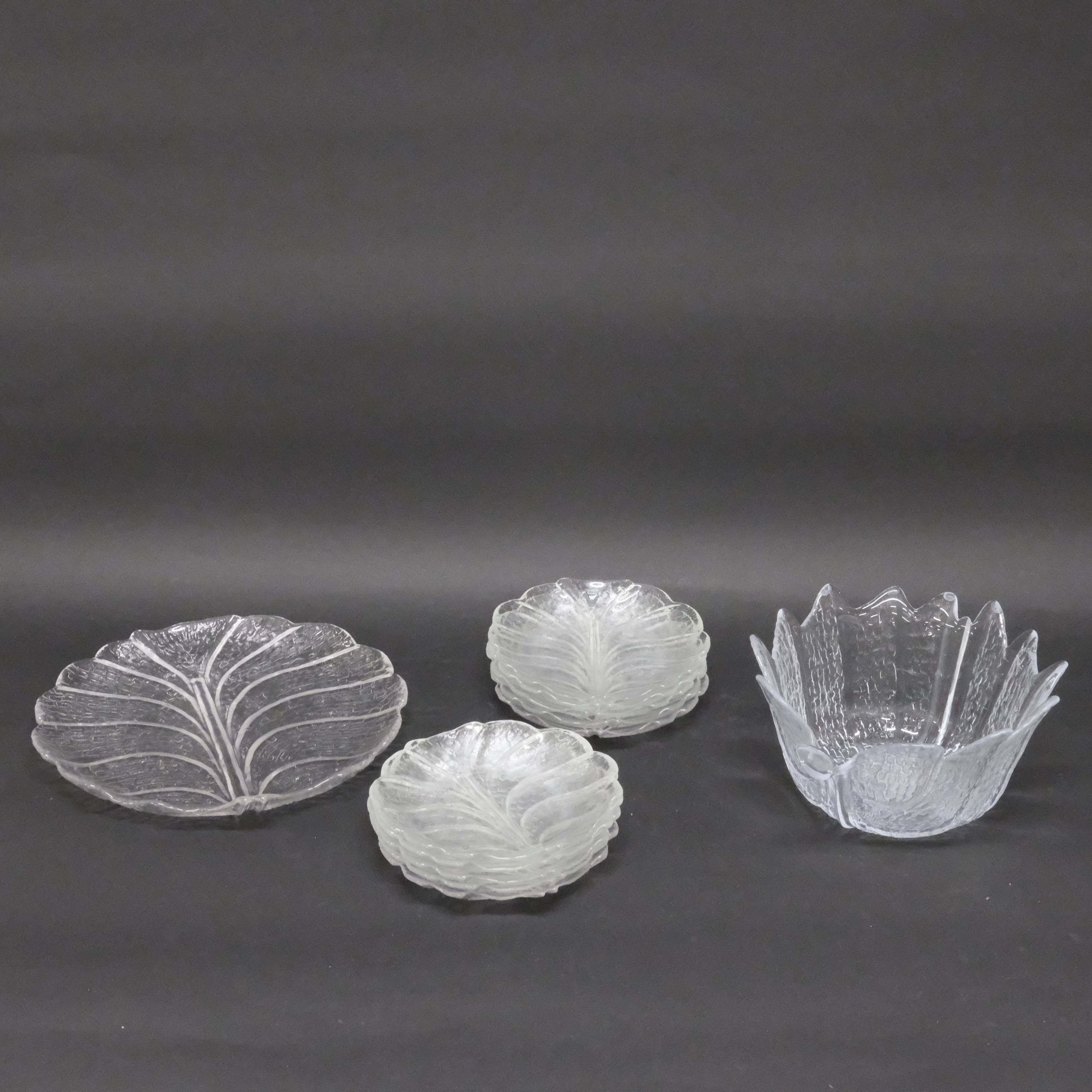 LARS HELLSTEN. ASSIETTER, SKÅL OCH FAT, "EDEN", ORREFORS.