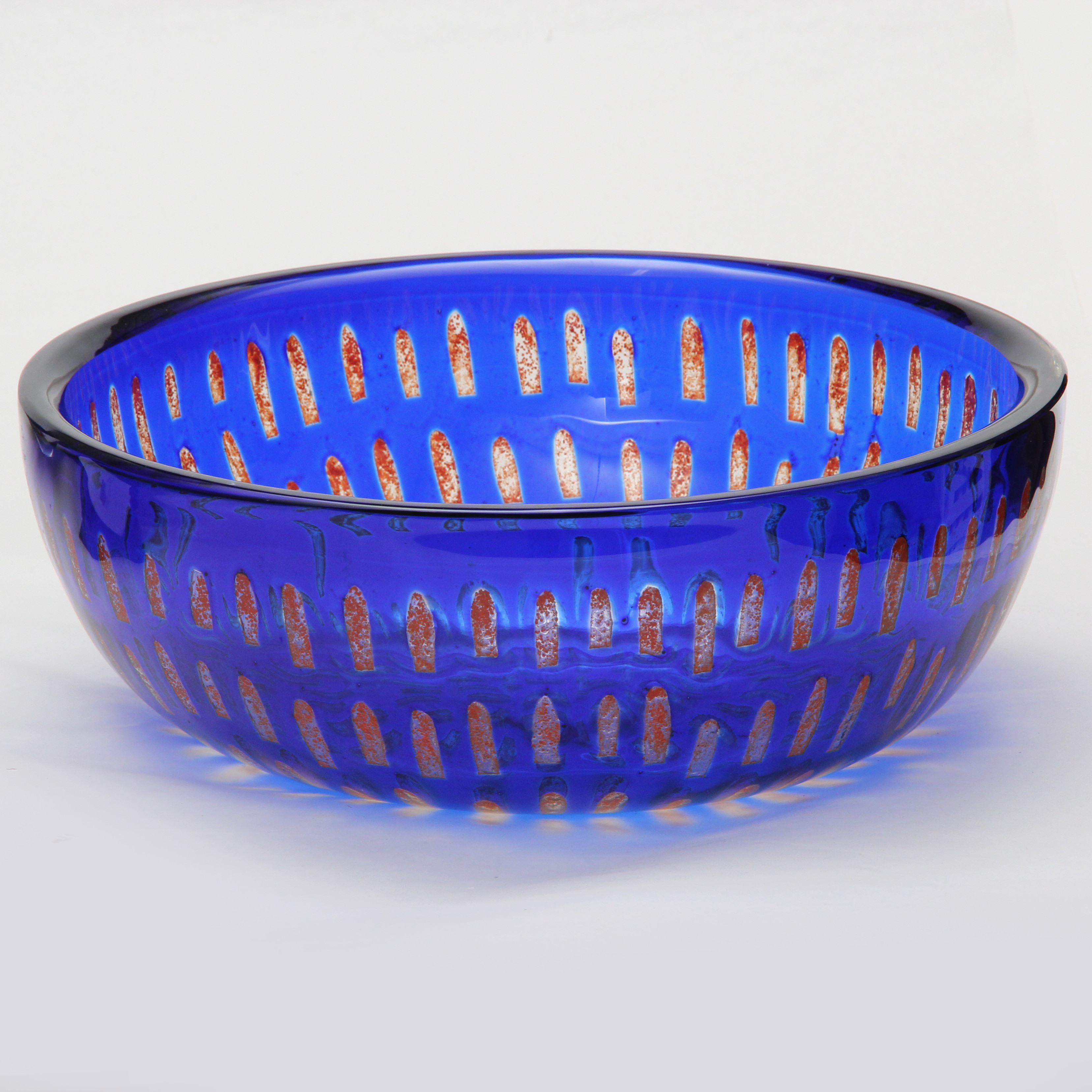 SVEN PALMQVIST. SKÅL, glas Orrefors "Ravenna" 1978.