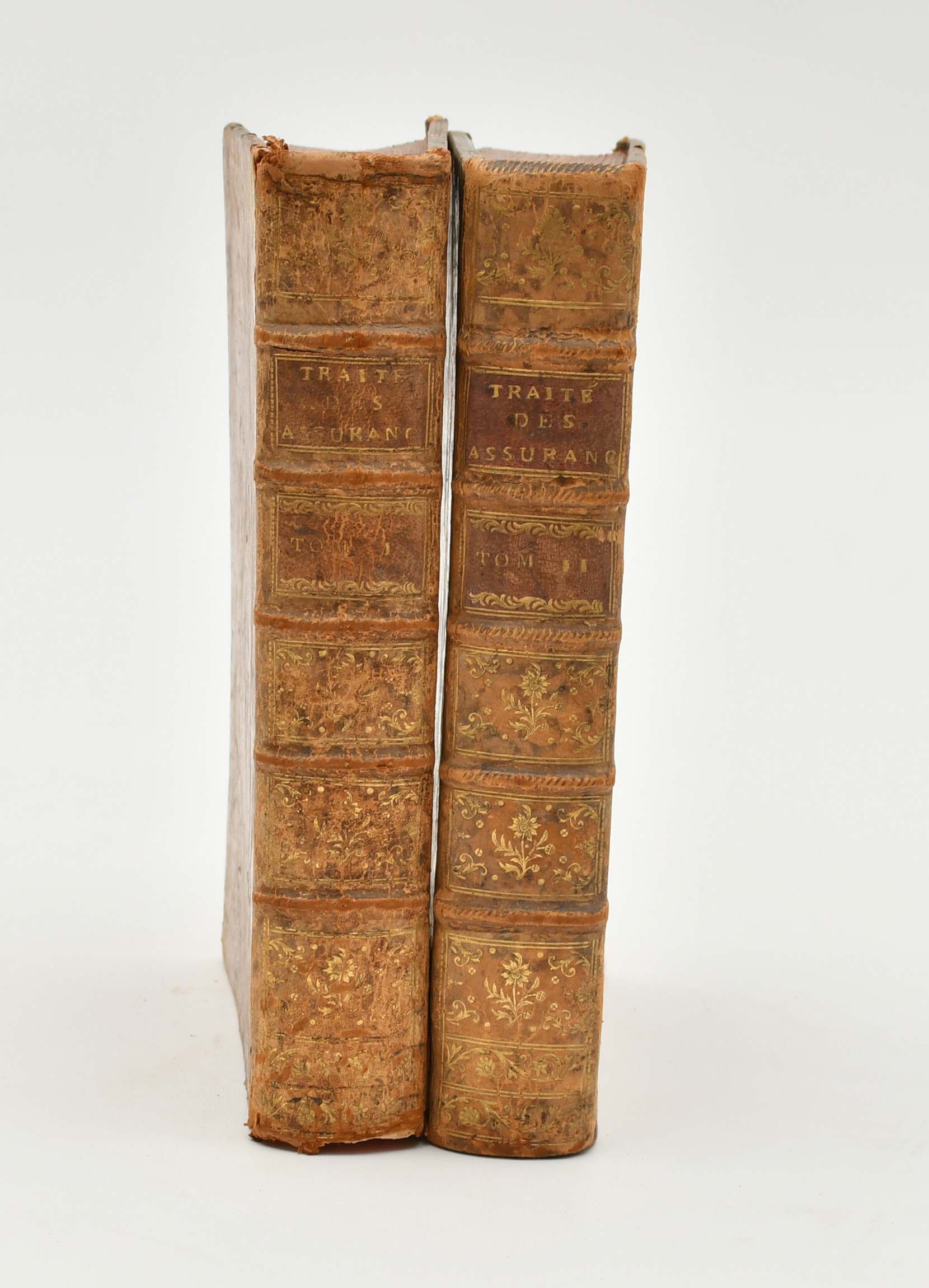 Traité des Assurances et des Contrats à la Grosse. Balthazard-Marie Émergion I-II. 2 Volymer.