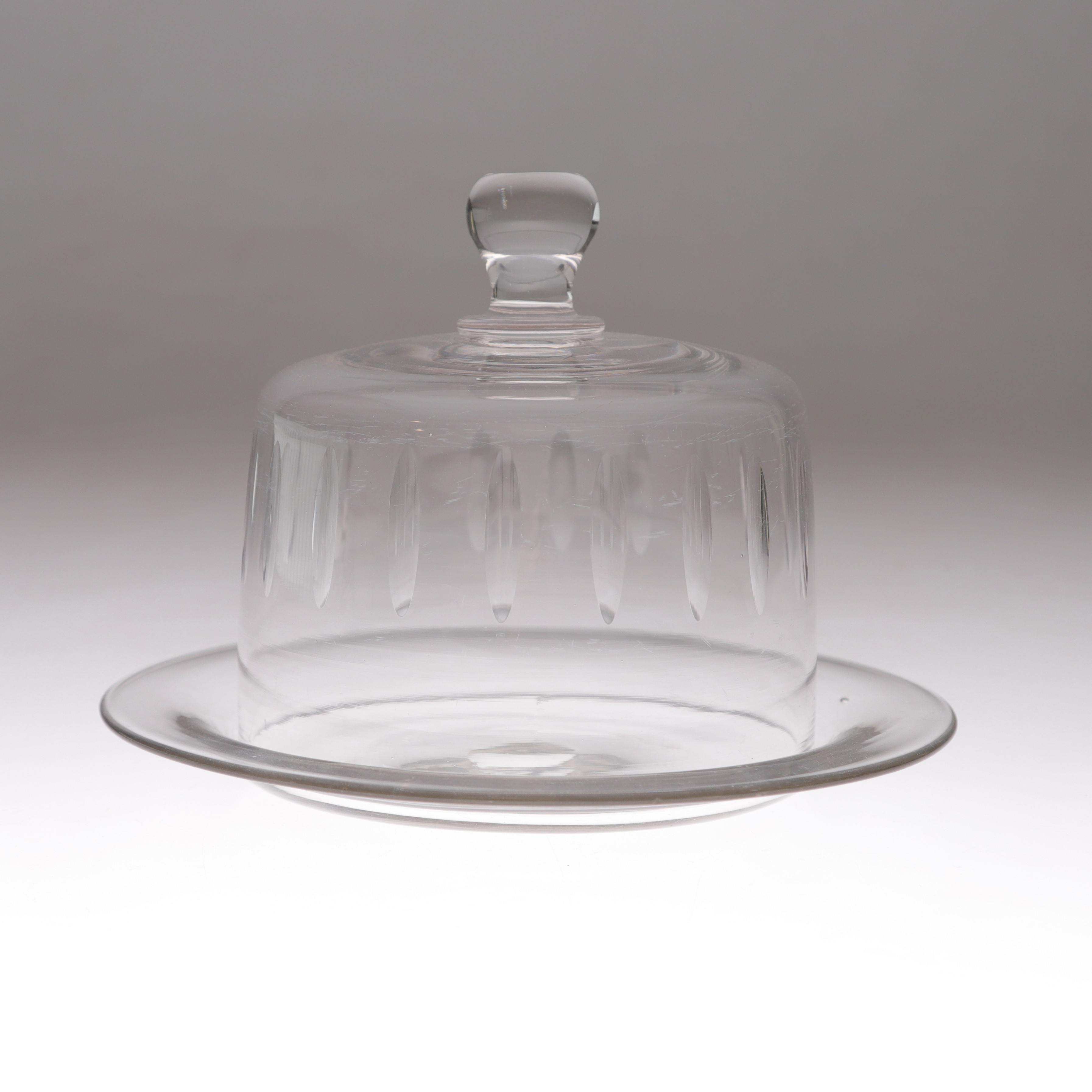 OSTKUPA, 2 delar, glas, 1900-tal.