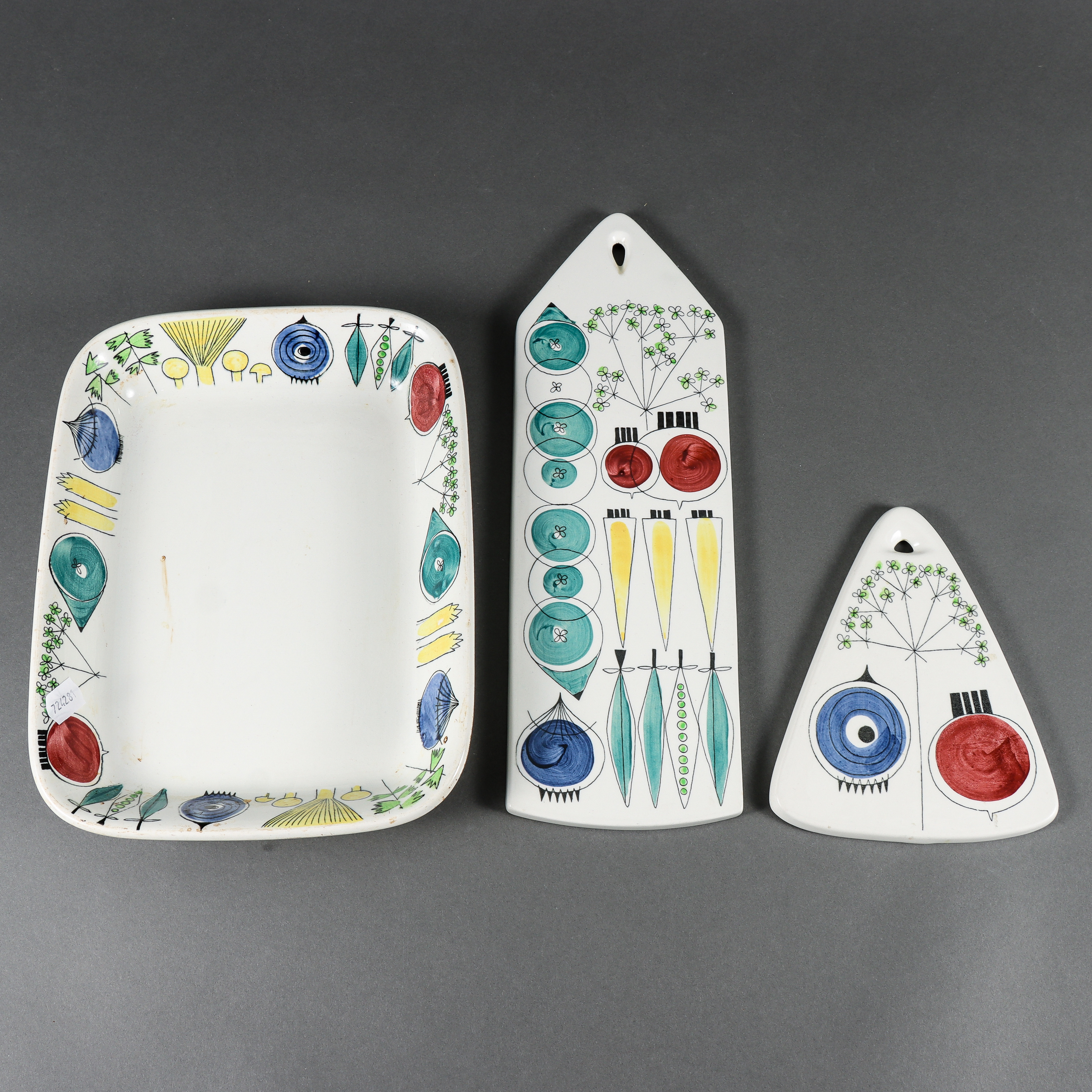 MARIANNE WESTMAN. Rörstrand Picknick, 3 delar.