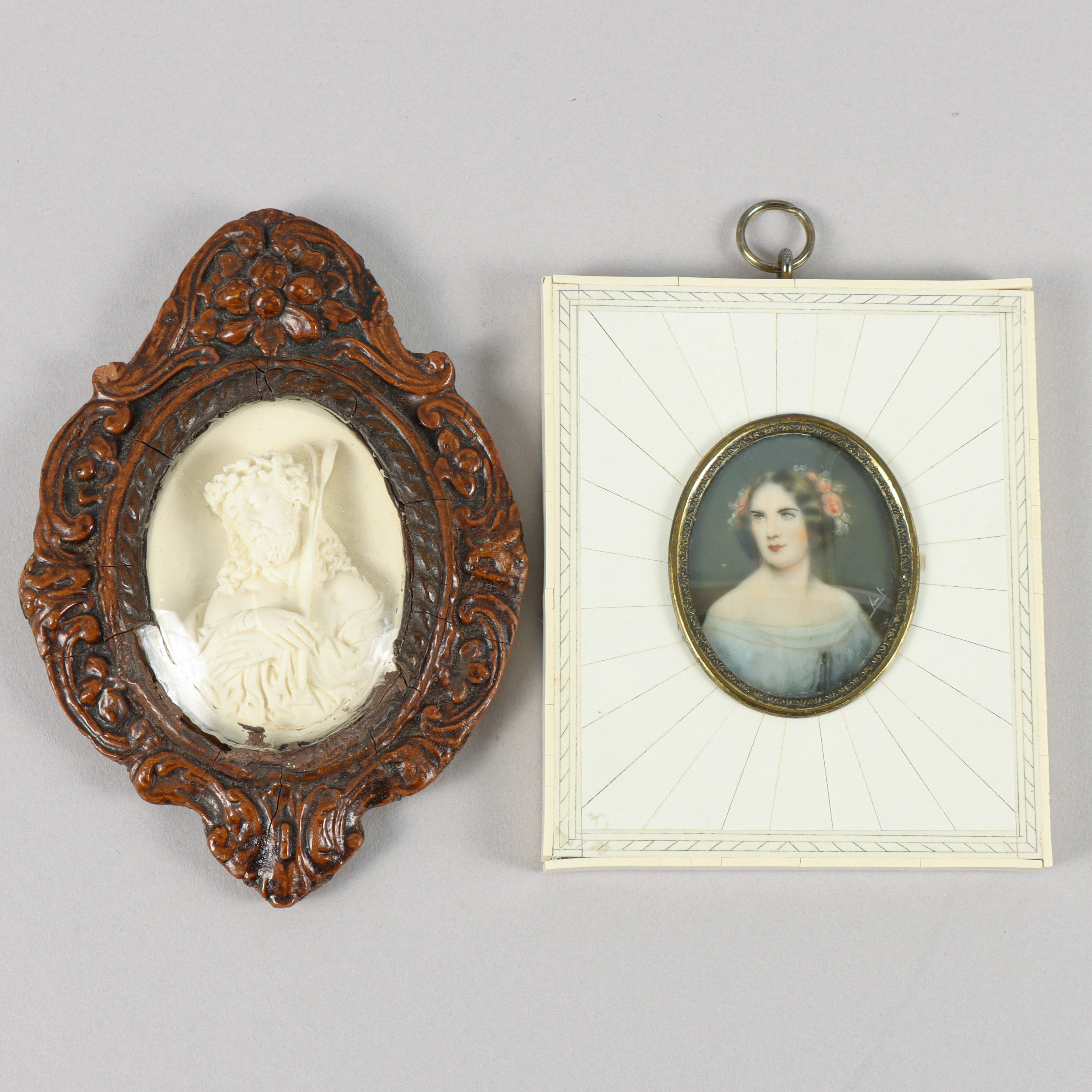 MINIATYRMÅLNING OCH RELIEF.